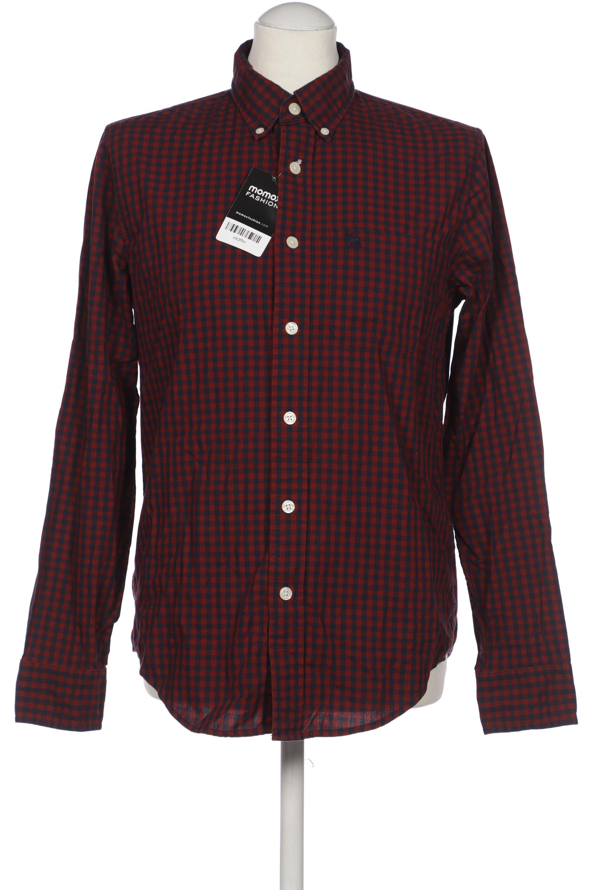 

Abercrombie & Fitch Herren Hemd, bordeaux