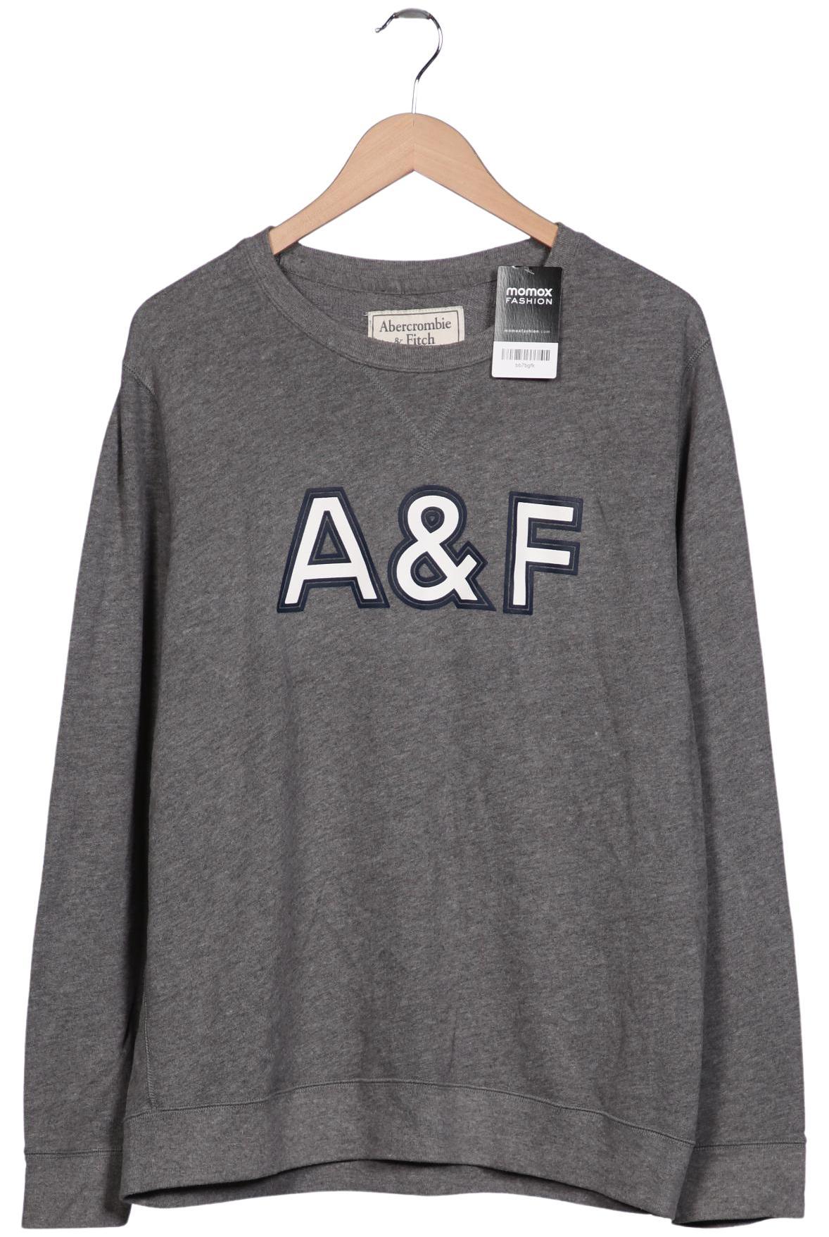 

Abercrombie & Fitch Herren Sweatshirt, grau, Gr. 54