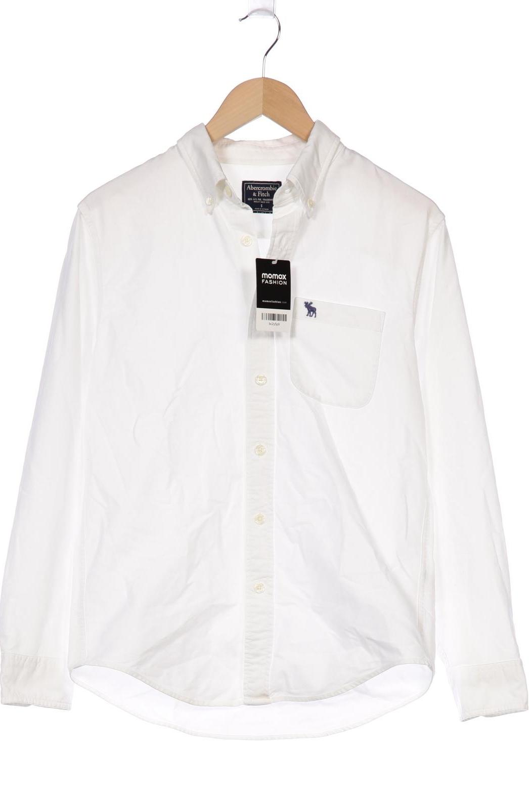 

Abercrombie & Fitch Herren Hemd, weiß, Gr. 46