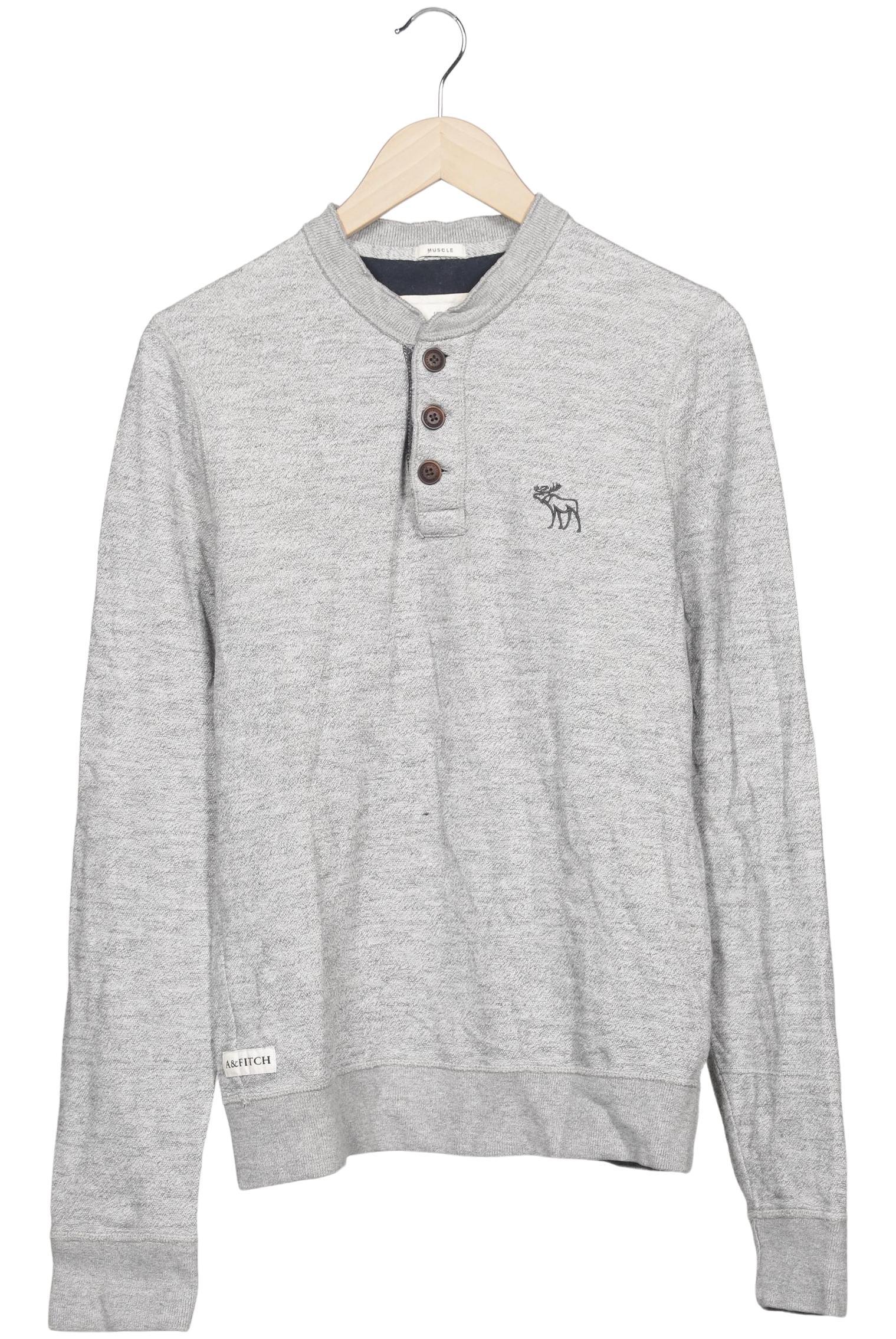 

Abercrombie & Fitch Herren Sweatshirt, grau, Gr. 52
