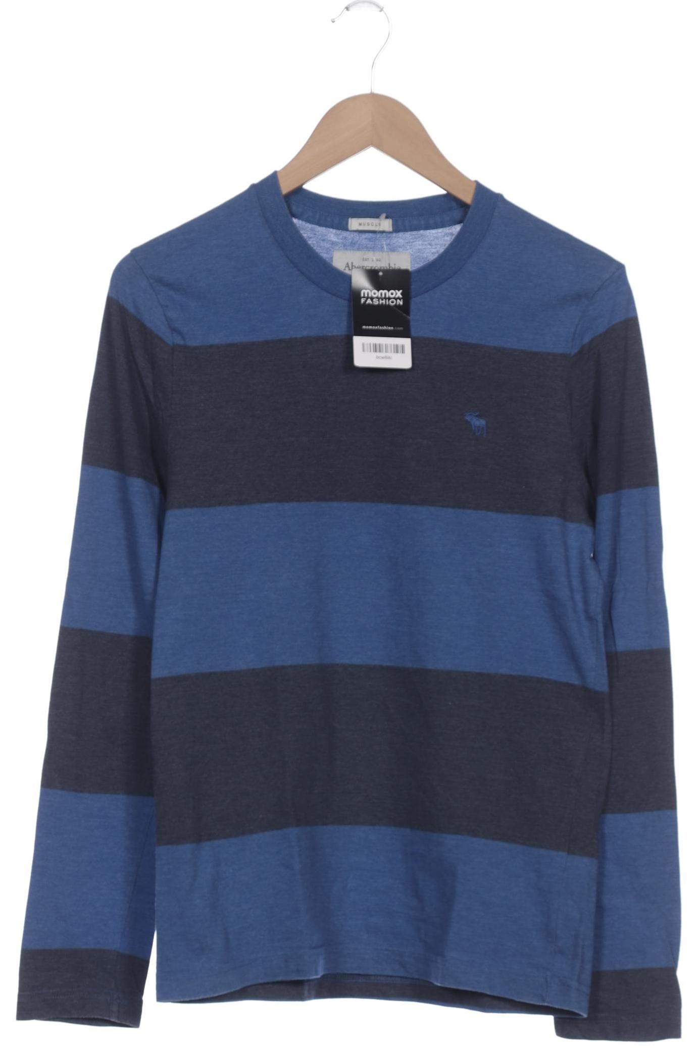 

Abercrombie & Fitch Herren Langarmshirt, blau, Gr. 46