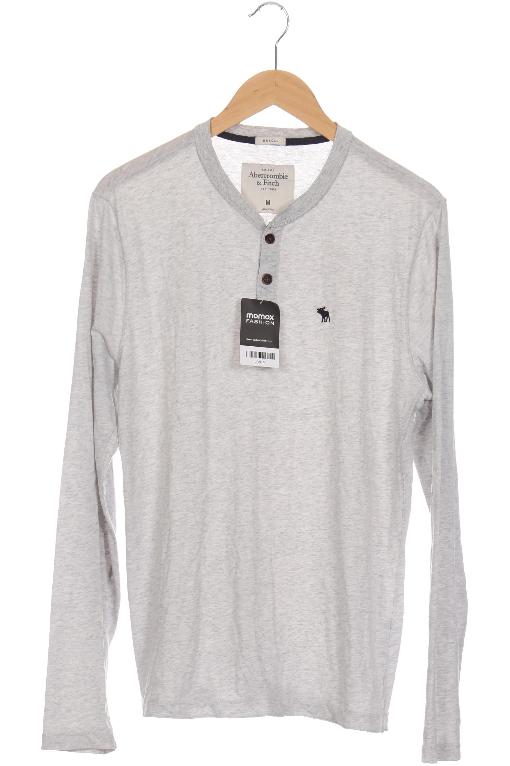 

Abercrombie & Fitch Herren Langarmshirt, grau, Gr. 48