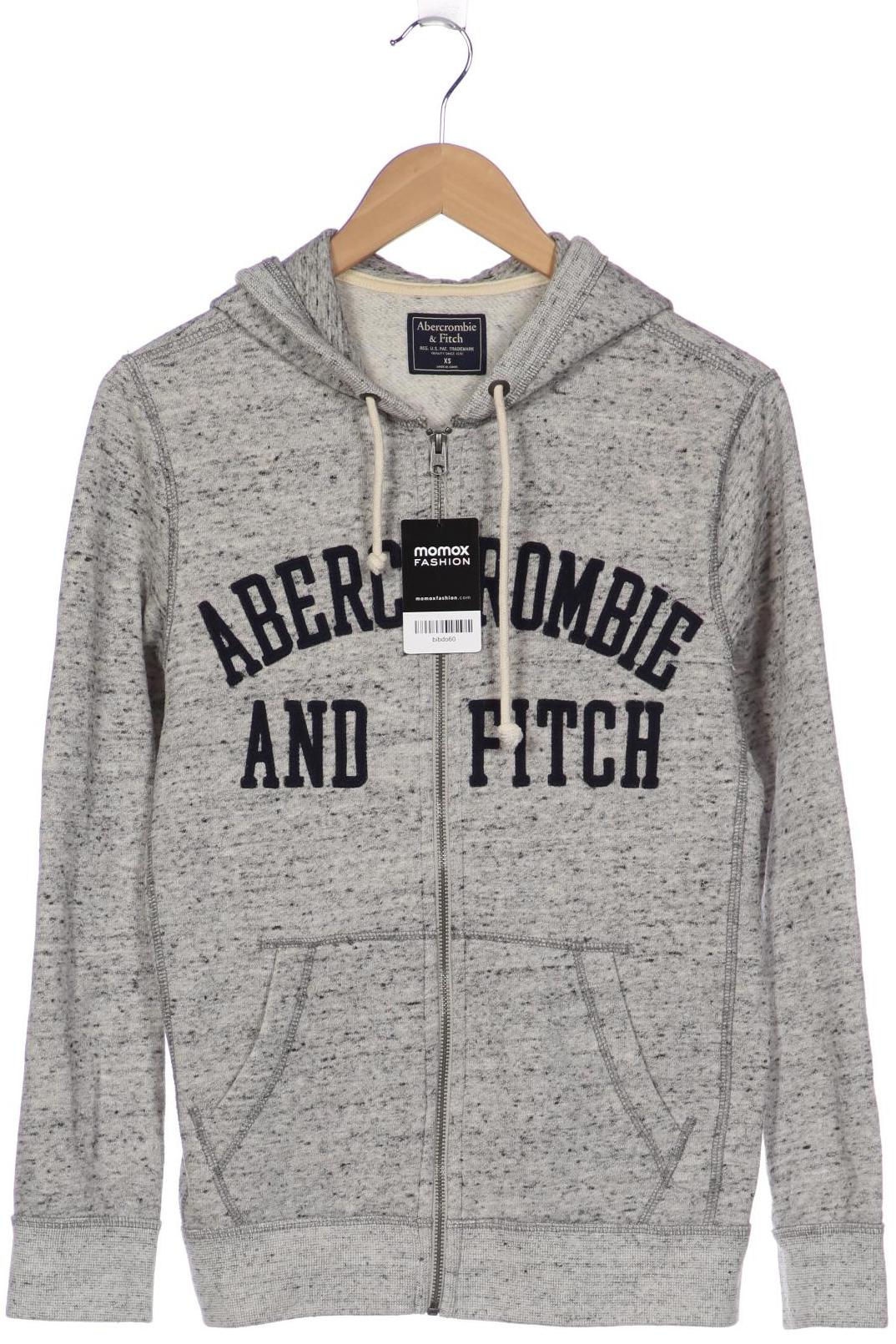 

Abercrombie & Fitch Herren Kapuzenpullover, grau