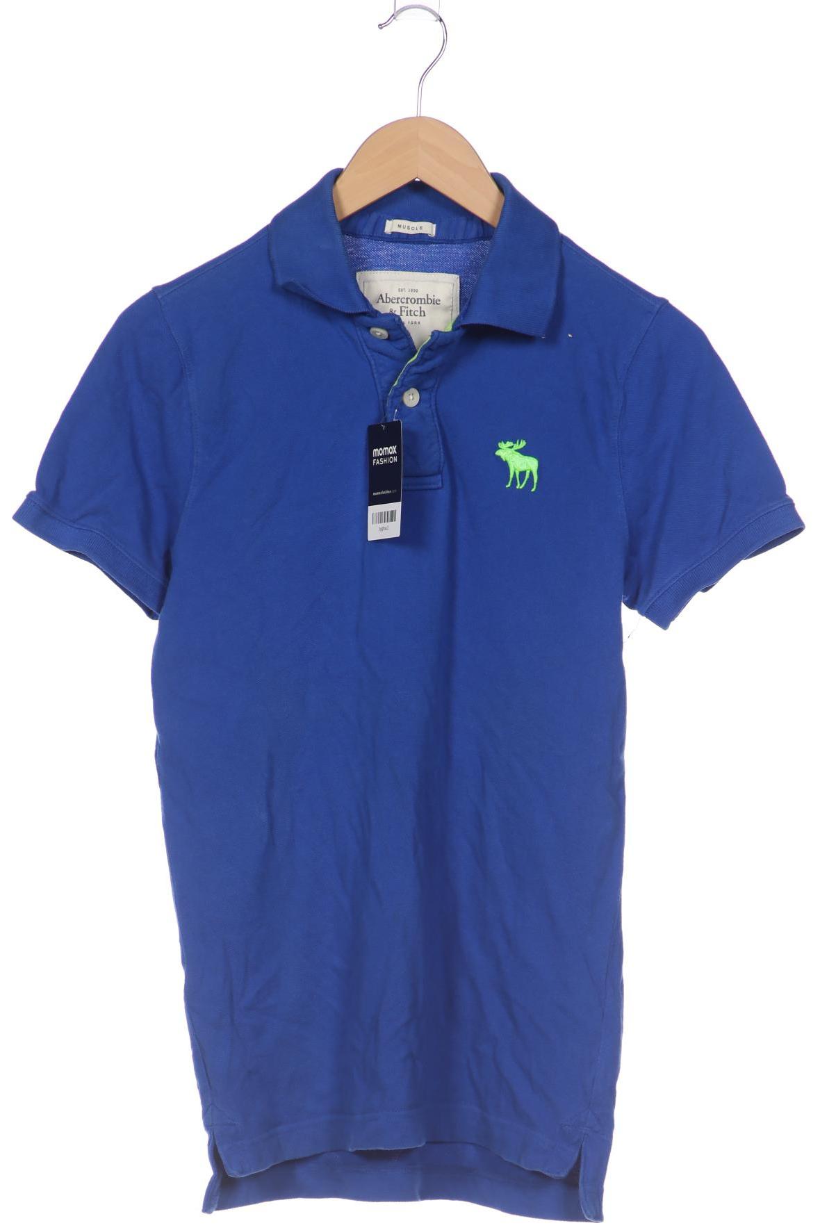 

Abercrombie & Fitch Herren Poloshirt, blau, Gr. 48