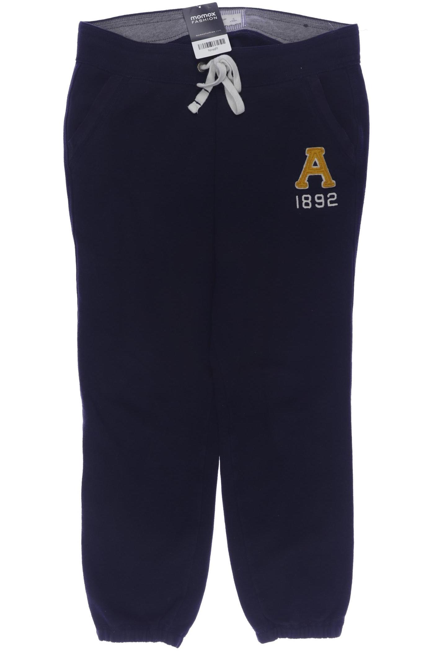 

Abercrombie & Fitch Herren Stoffhose, marineblau, Gr. 0