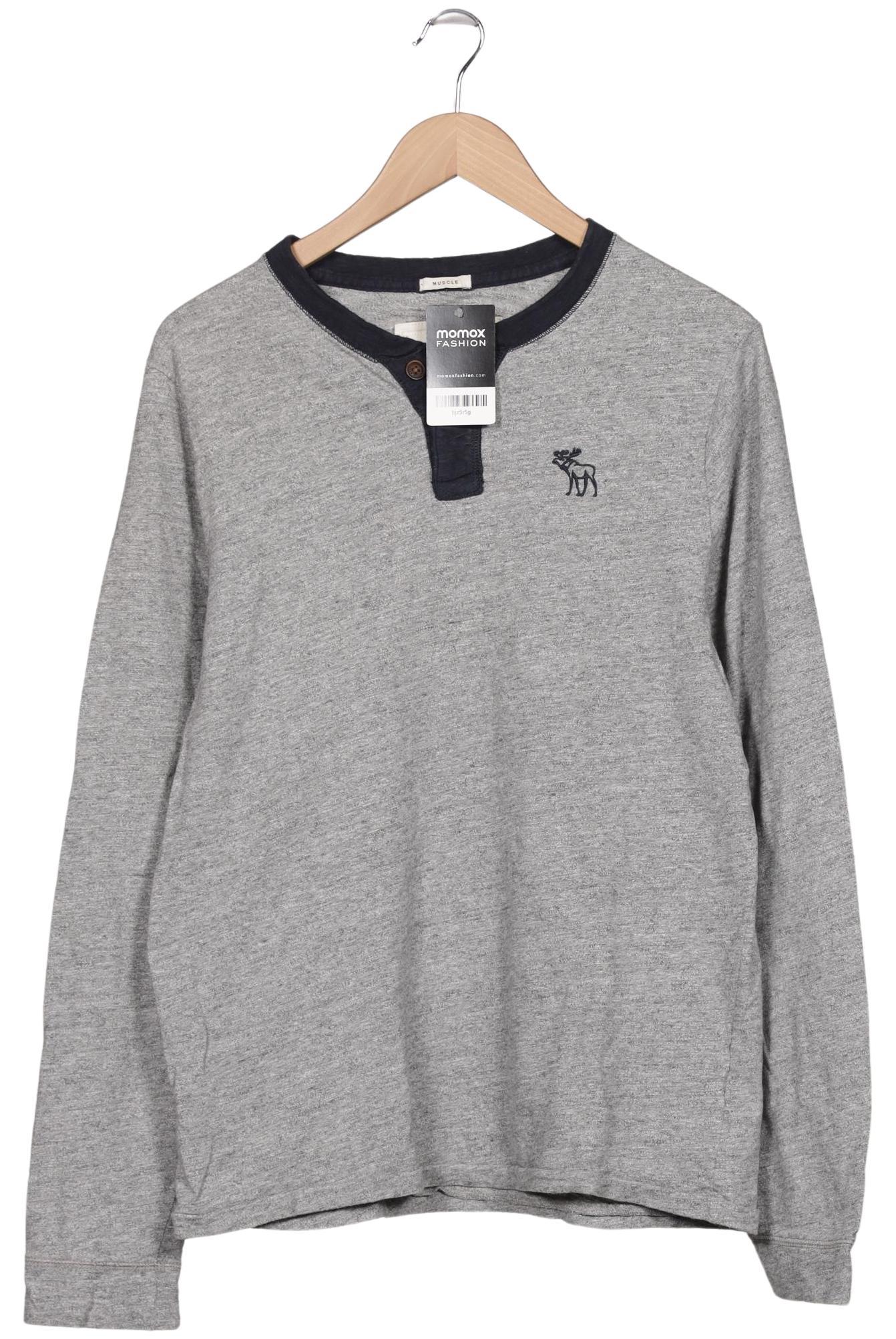 

Abercrombie & Fitch Herren Langarmshirt, grau, Gr. 56