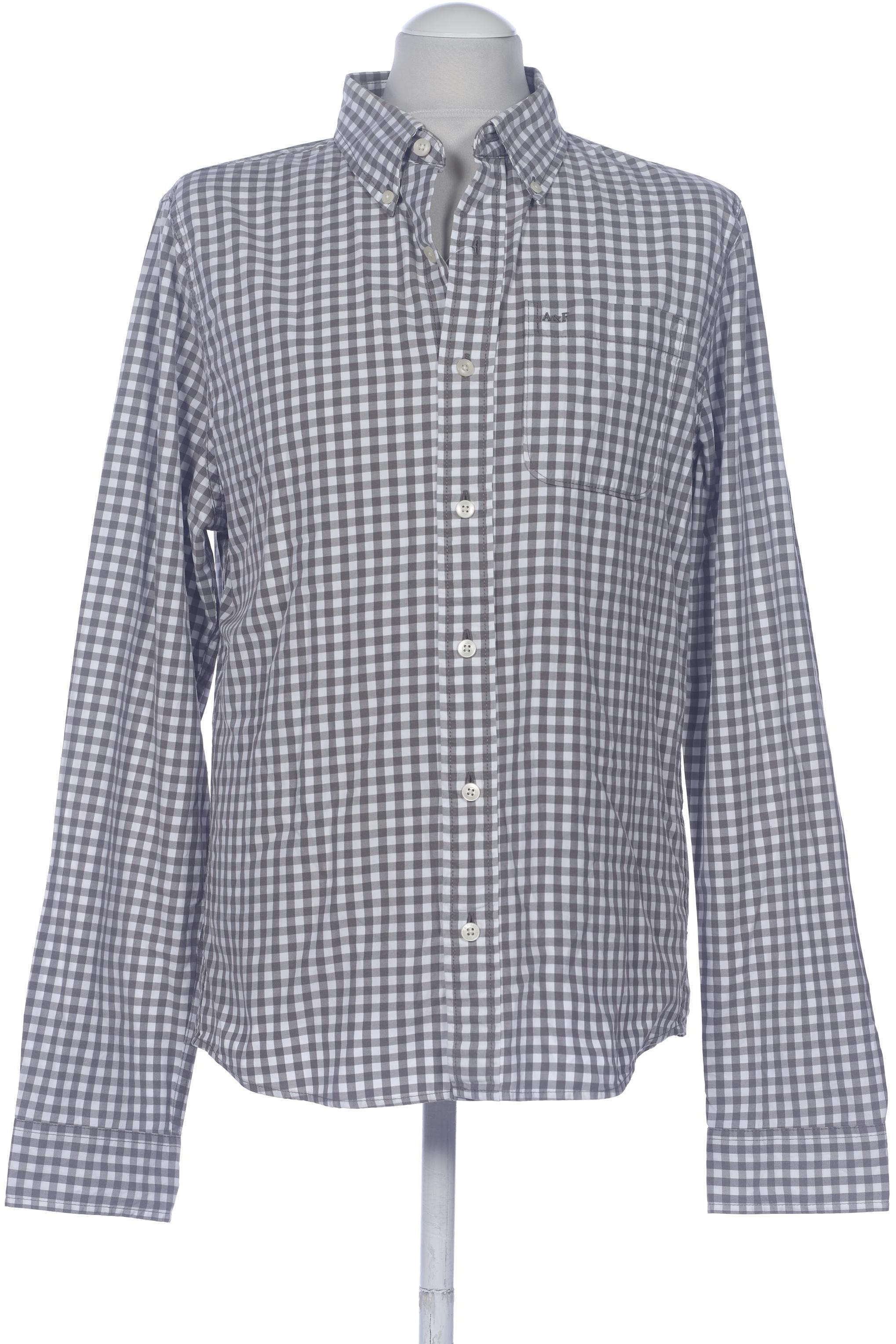 

Abercrombie & Fitch Herren Hemd, grau