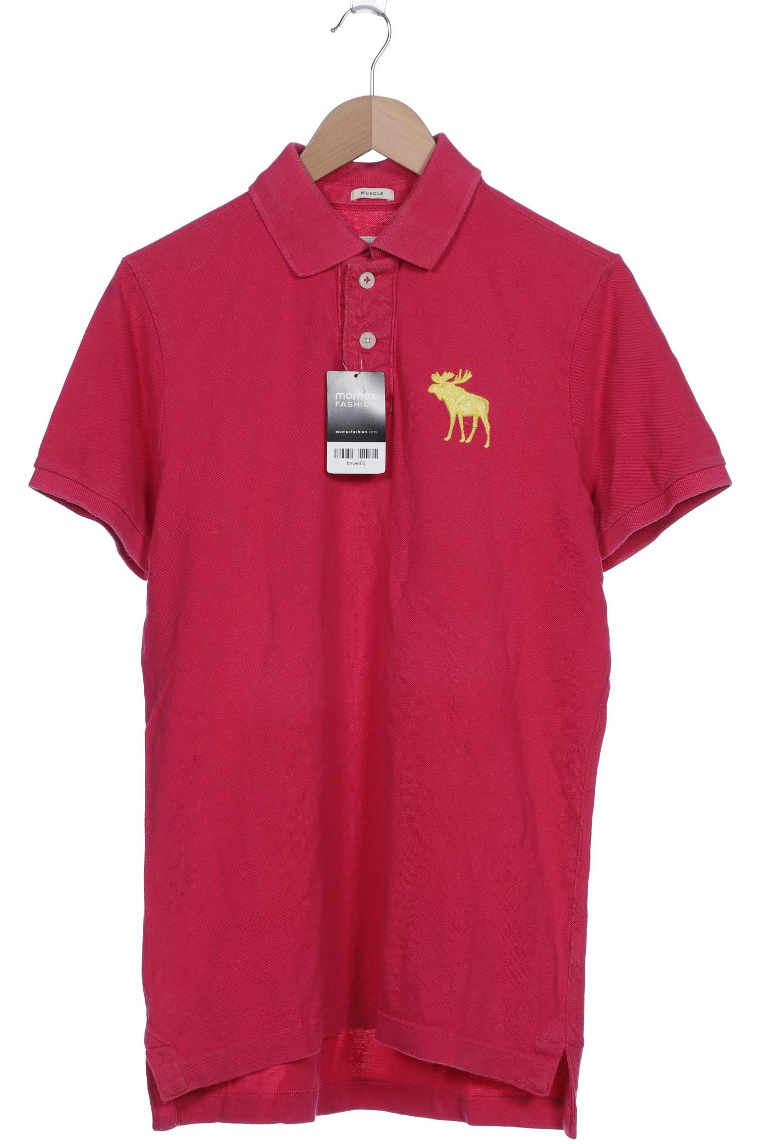 

Abercrombie & Fitch Herren Poloshirt, pink