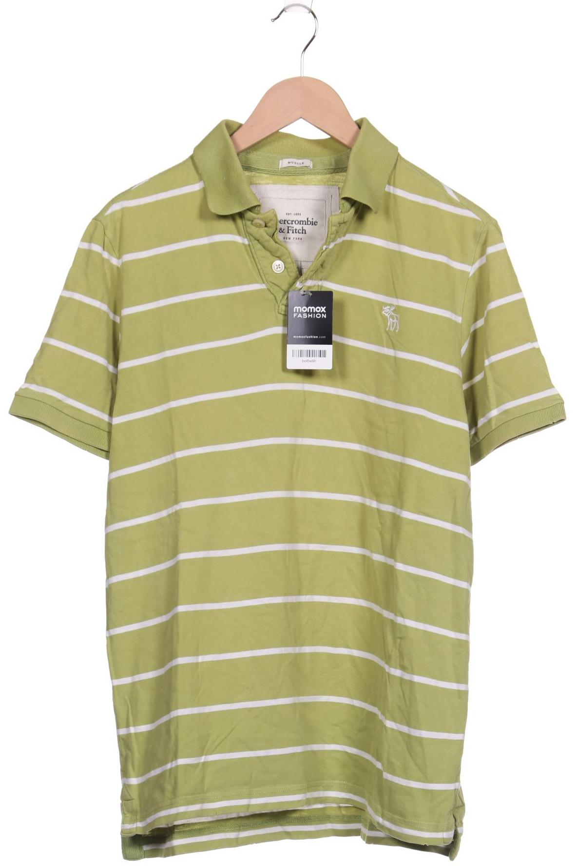 

Abercrombie & Fitch Herren Poloshirt, hellgrün