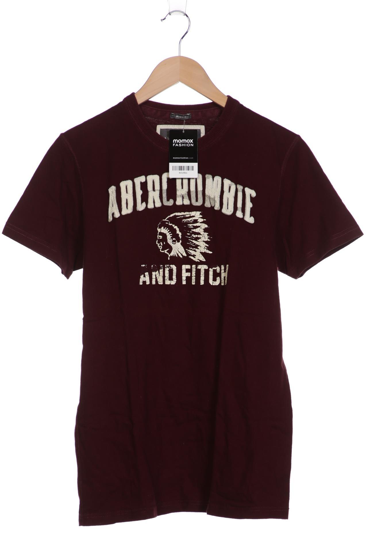 

Abercrombie & Fitch Herren T-Shirt, bordeaux, Gr. 48