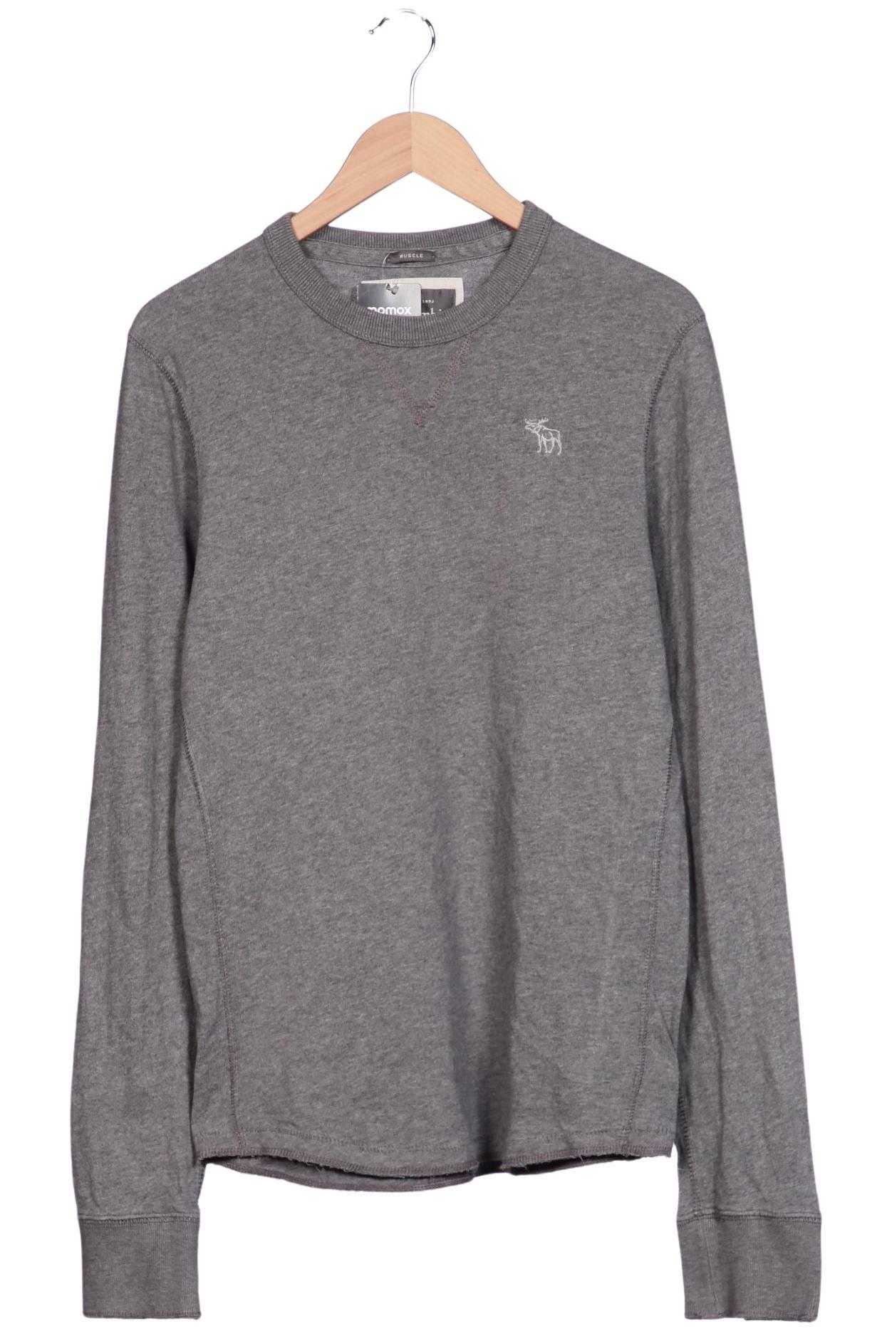 

Abercrombie & Fitch Herren Langarmshirt, grau, Gr. 48