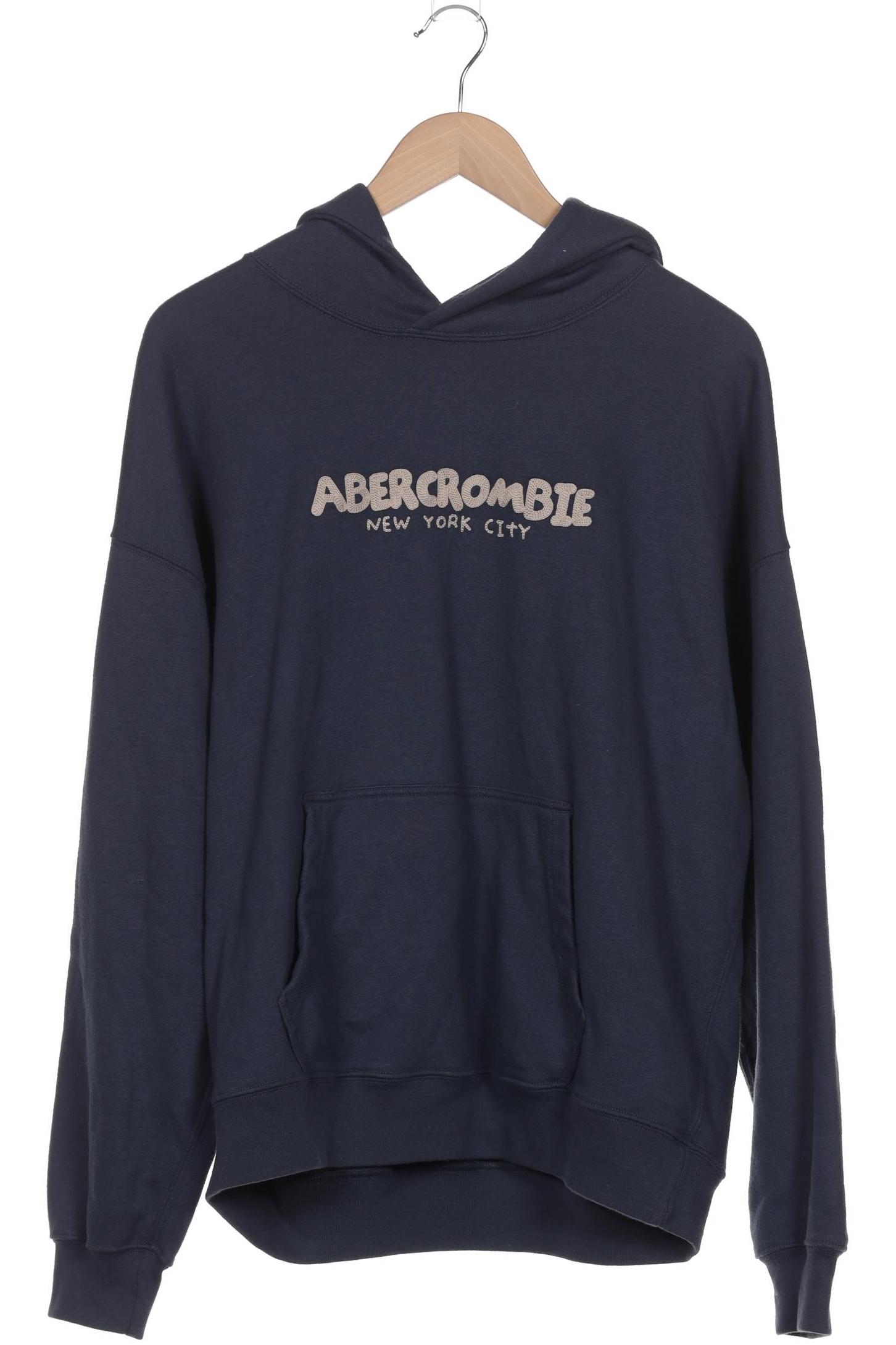 

Abercrombie & Fitch Herren Kapuzenpullover, marineblau, Gr. 48