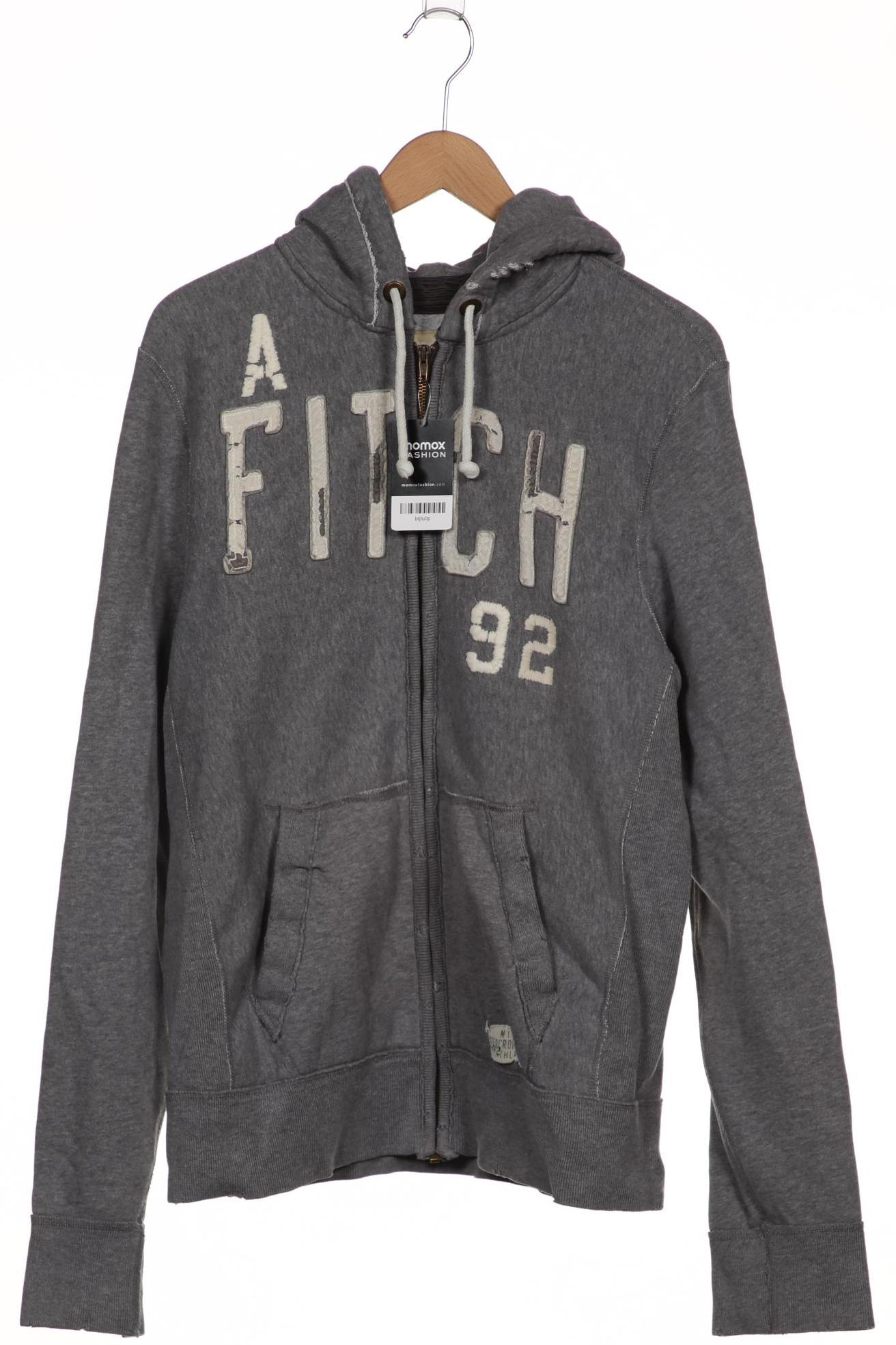 

Abercrombie & Fitch Herren Kapuzenpullover, grau