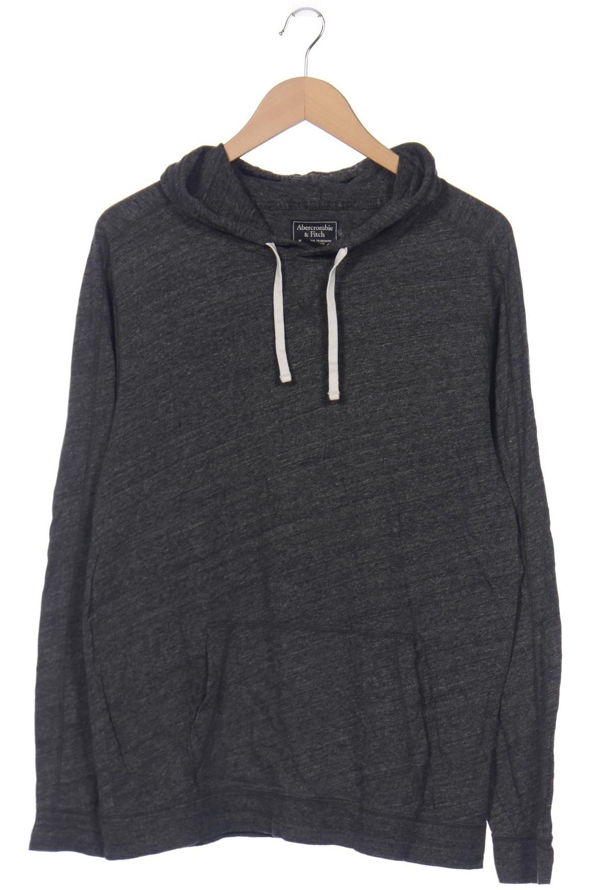 

Abercrombie & Fitch Herren Kapuzenpullover, grau