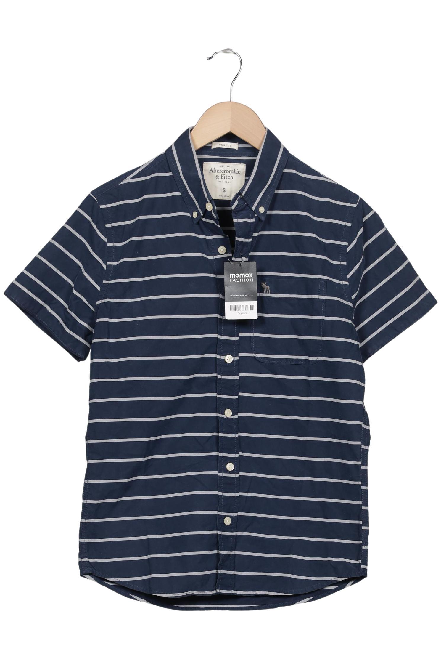 Thumbnail - Abercrombie &amp; Fitch Herren Hemd, blau, Gr. 46