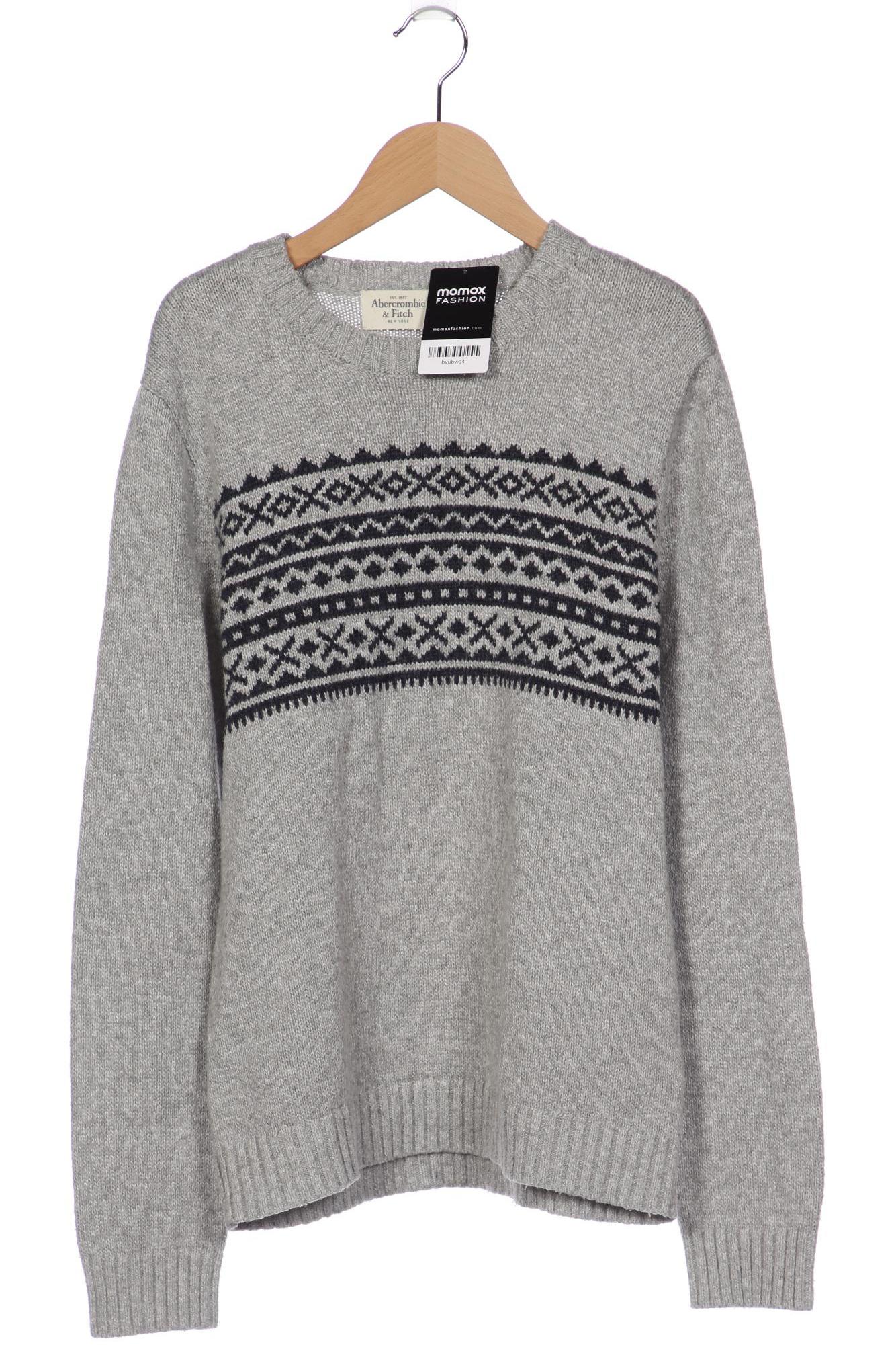 

Abercrombie & Fitch Herren Pullover, grau
