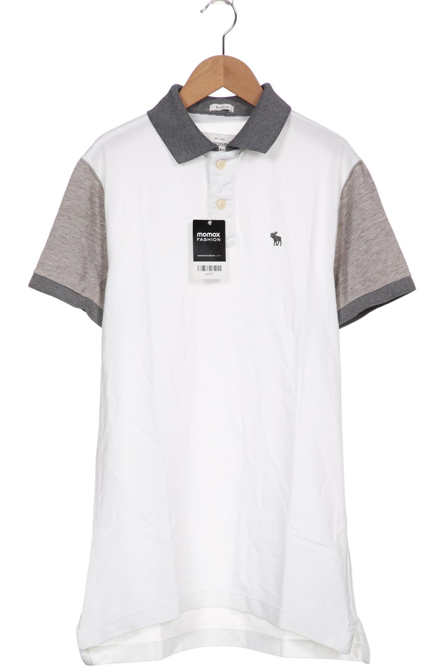 

Abercrombie & Fitch Herren Poloshirt, weiß