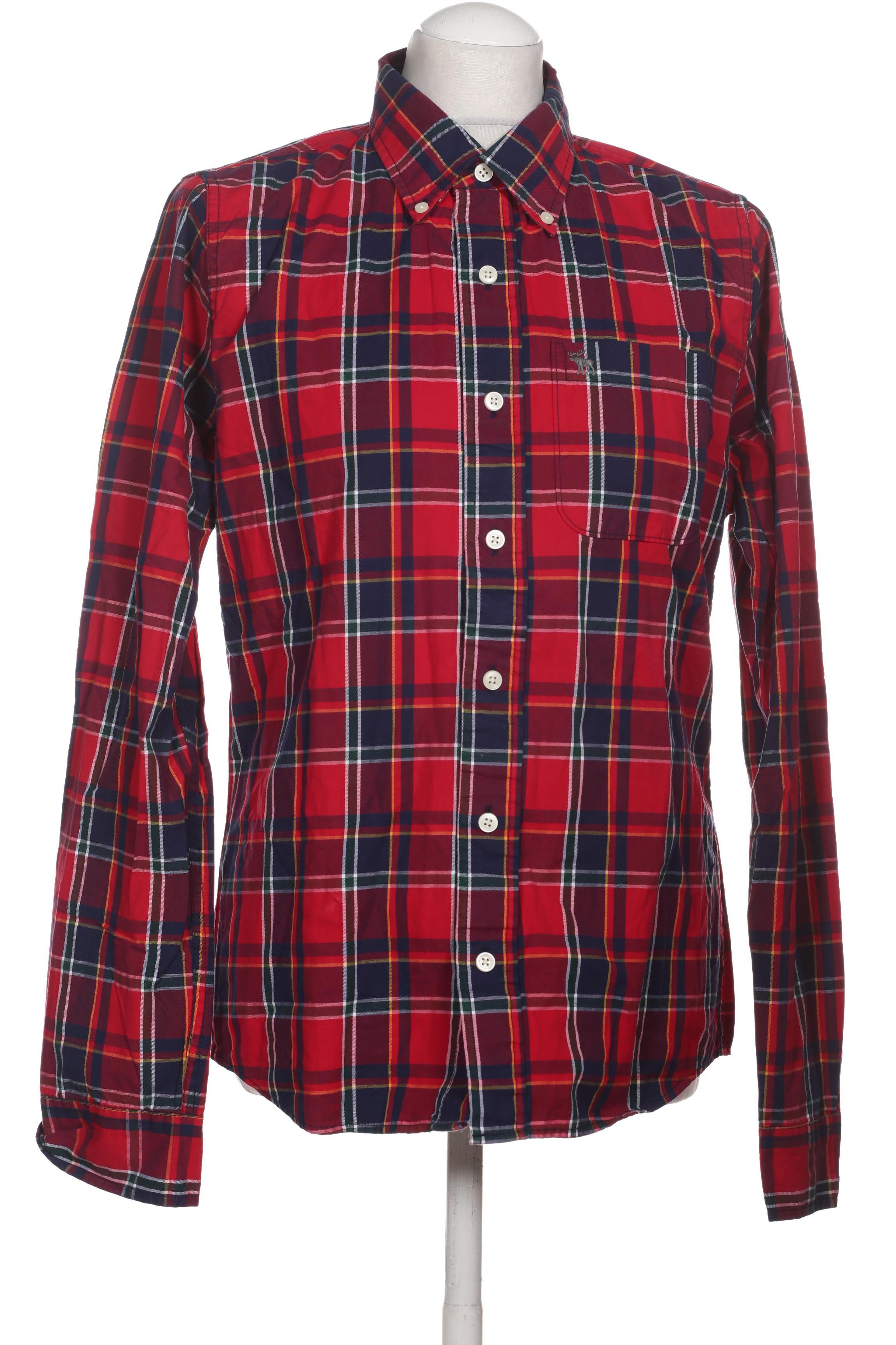 

Abercrombie & Fitch Herren Hemd, rot, Gr.