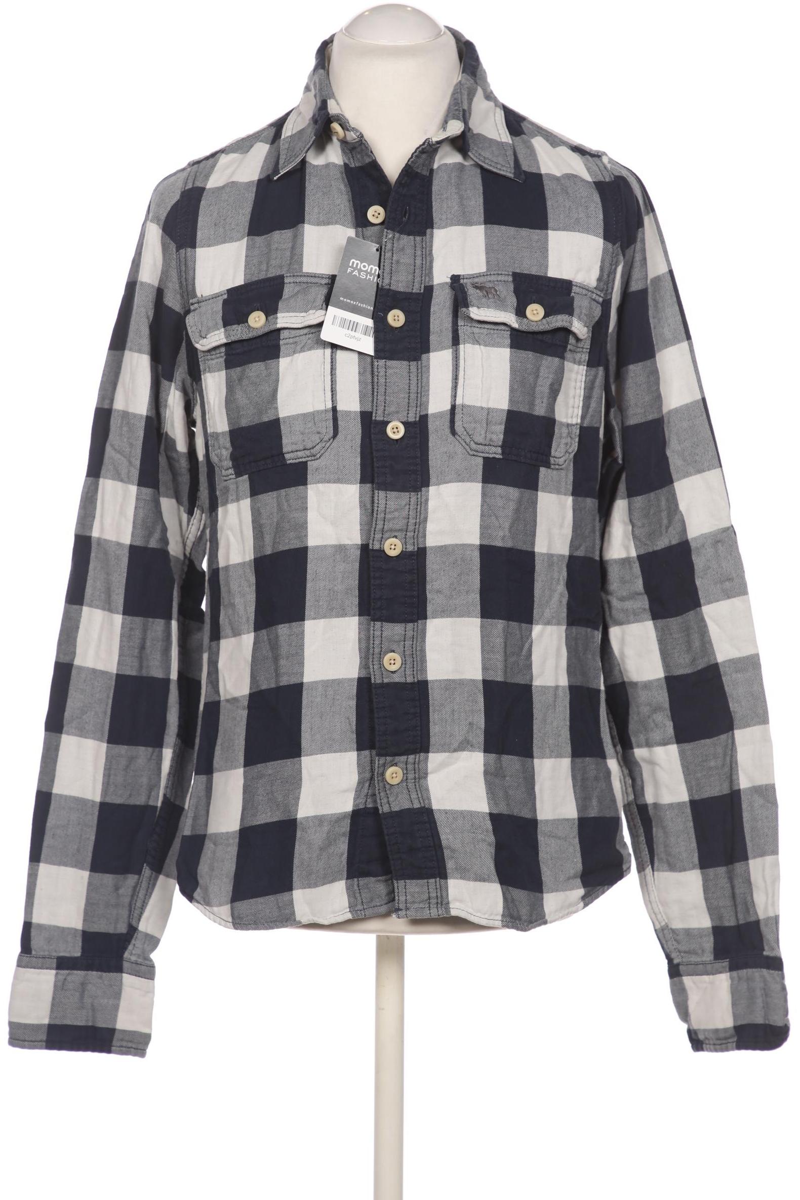 

Abercrombie & Fitch Herren Hemd, marineblau, Gr. 48