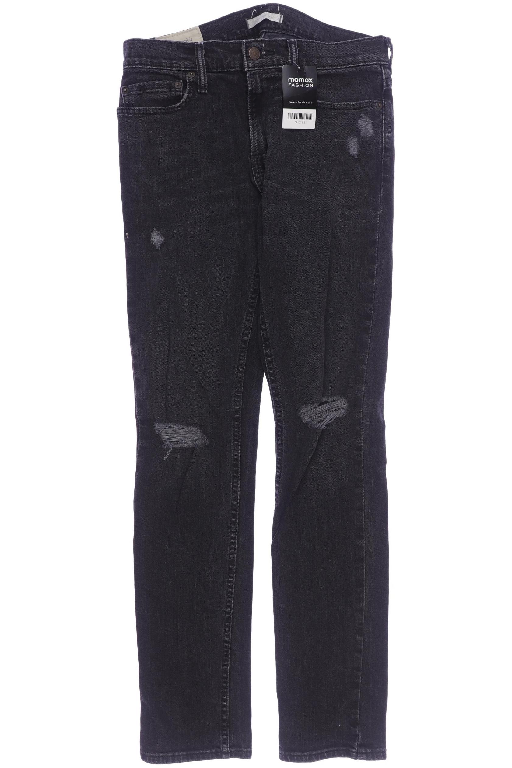 

Abercrombie & Fitch Herren Jeans, schwarz, Gr. 30