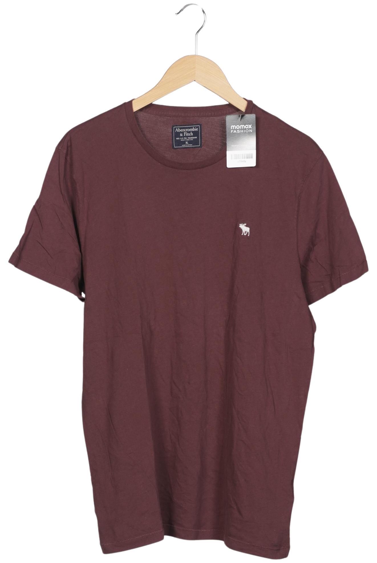 

Abercrombie & Fitch Herren T-Shirt, bordeaux, Gr. 54