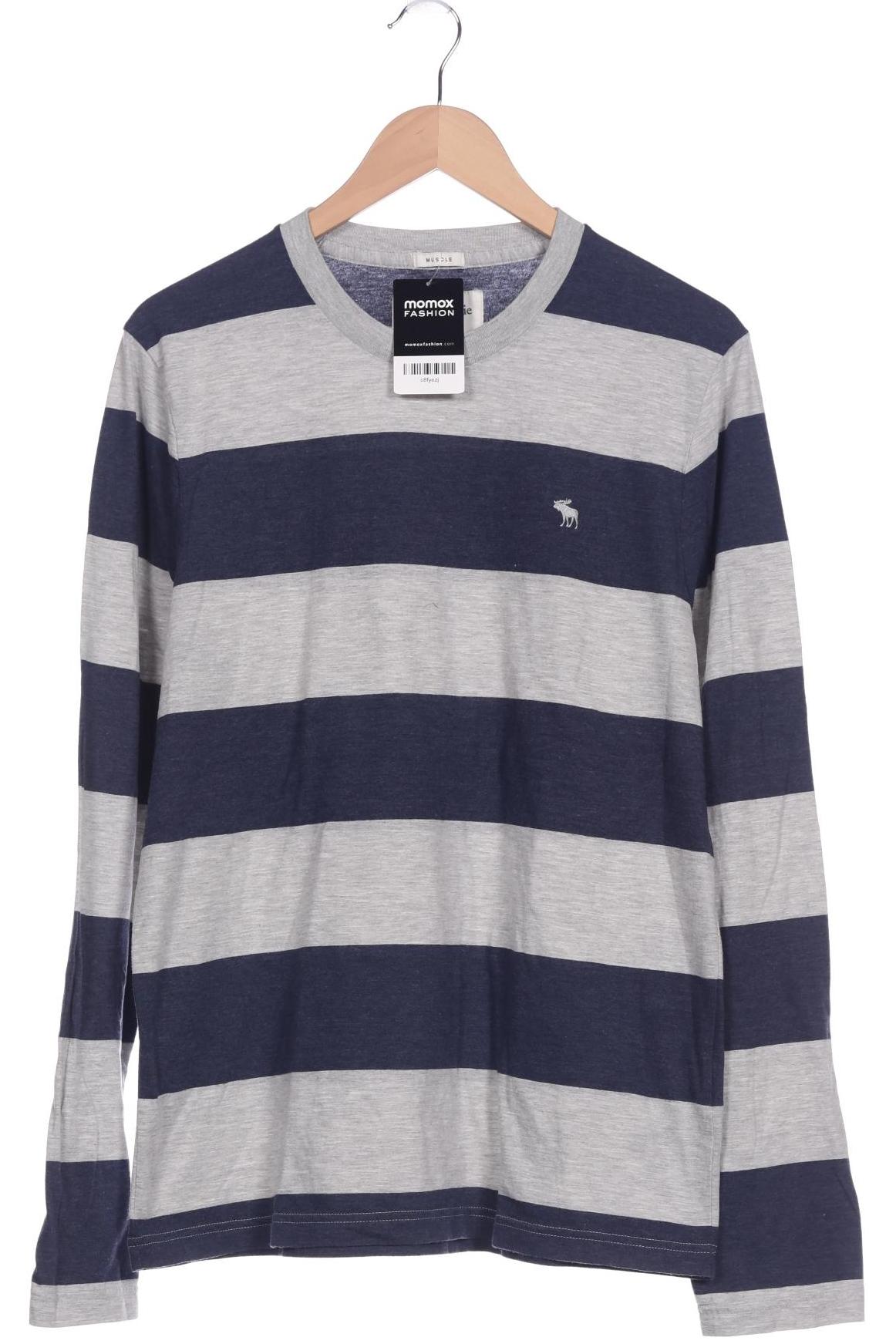 

Abercrombie & Fitch Herren Langarmshirt, marineblau, Gr. 54