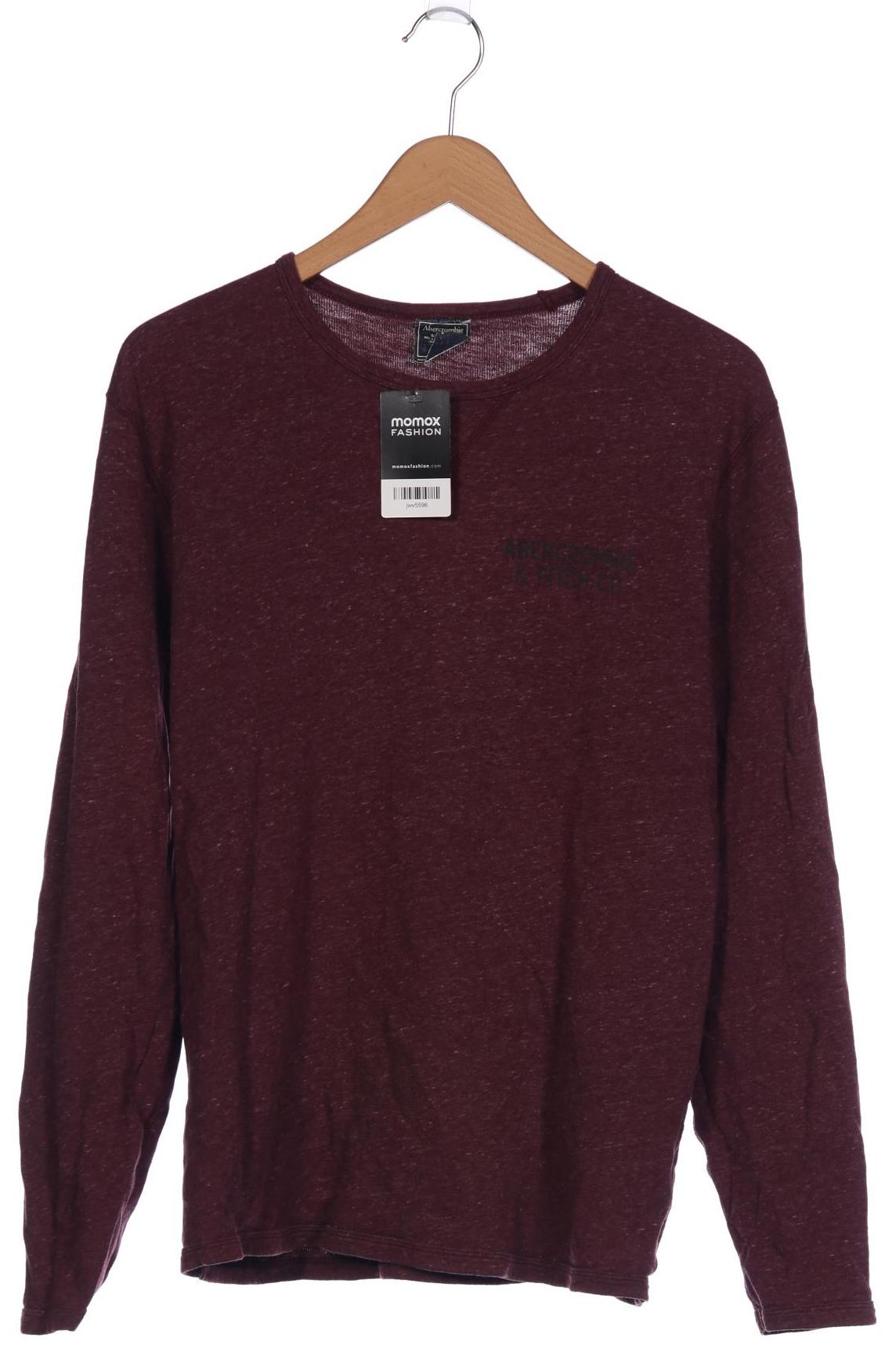 

Abercrombie & Fitch Herren Langarmshirt, bordeaux, Gr. 52