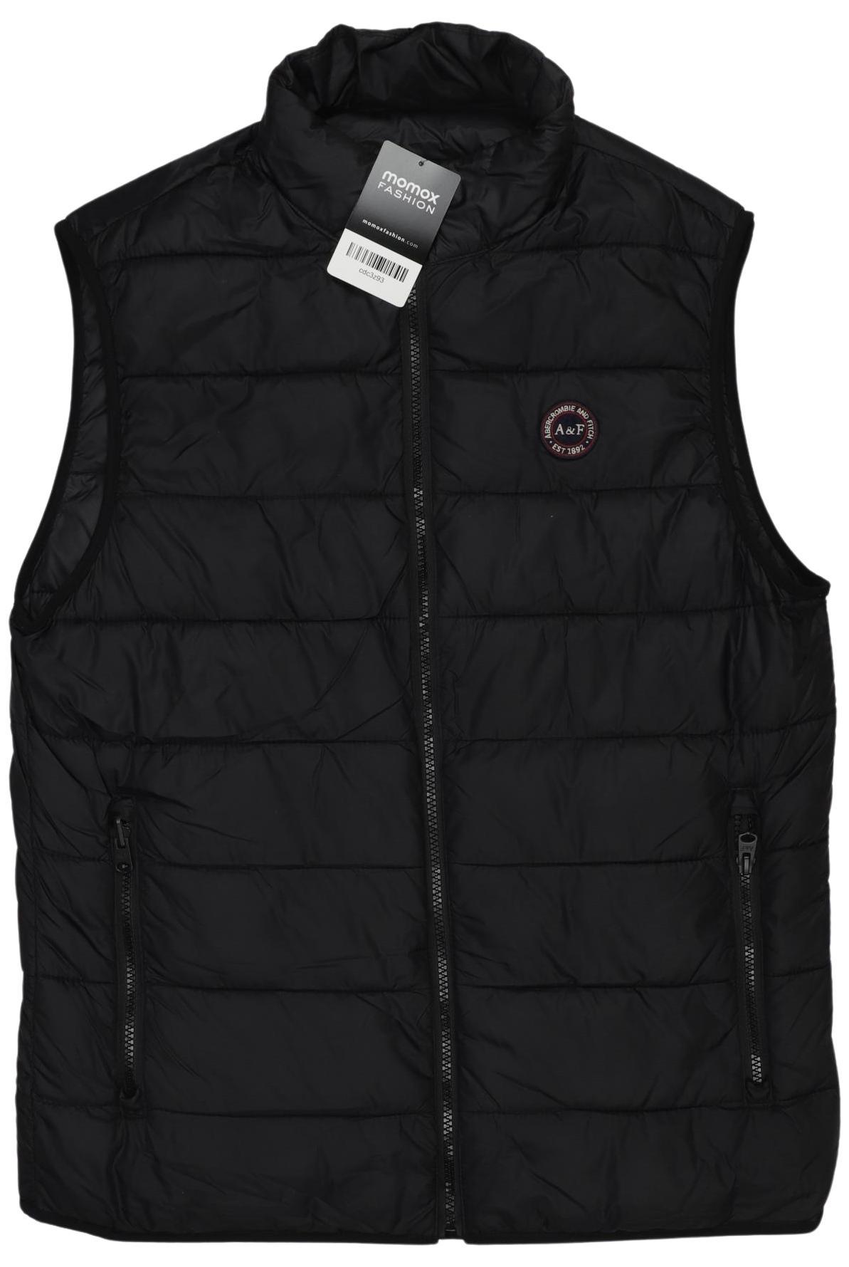 

Abercrombie & Fitch Herren Weste, schwarz, Gr. 46