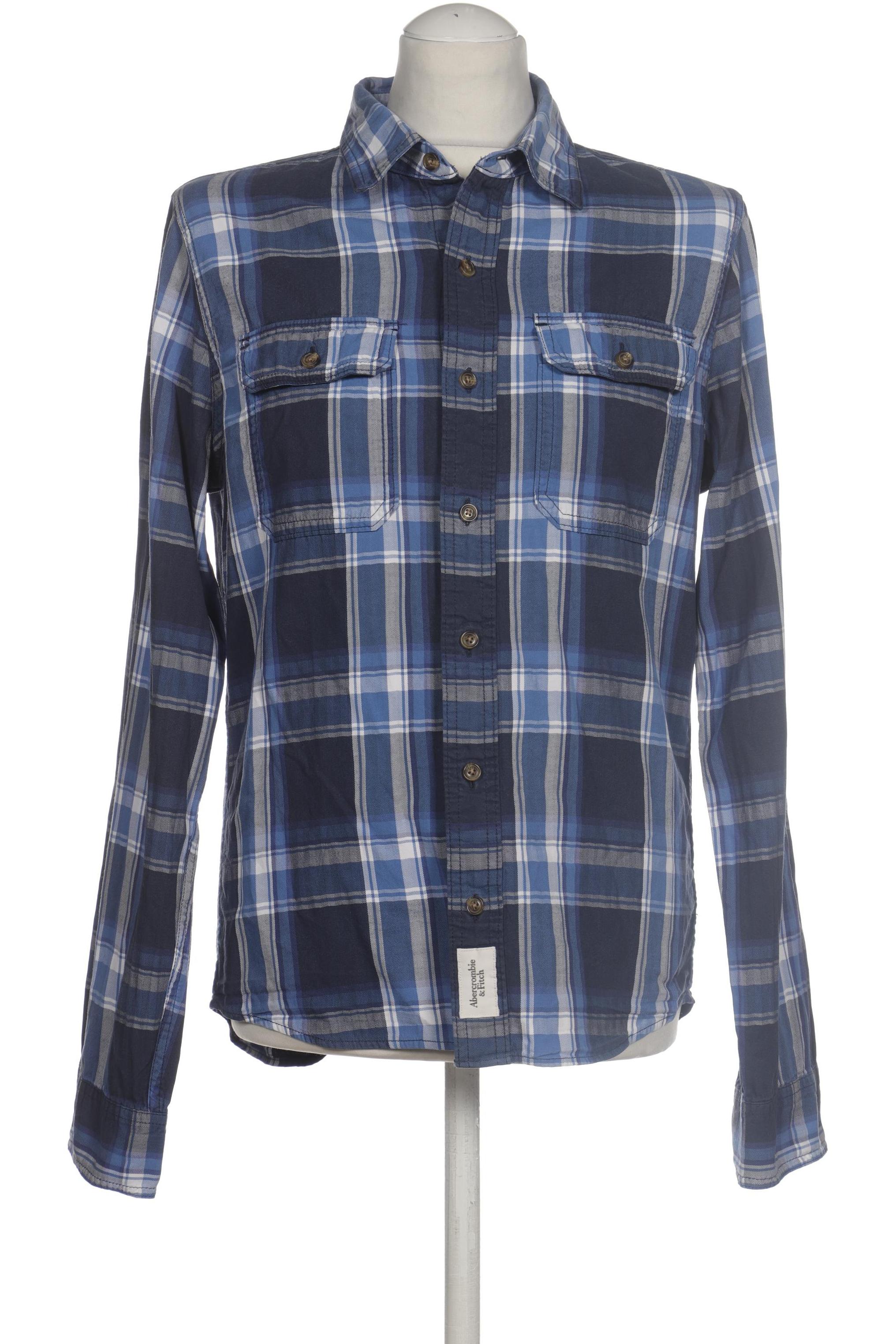 

Abercrombie & Fitch Herren Hemd, blau, Gr.