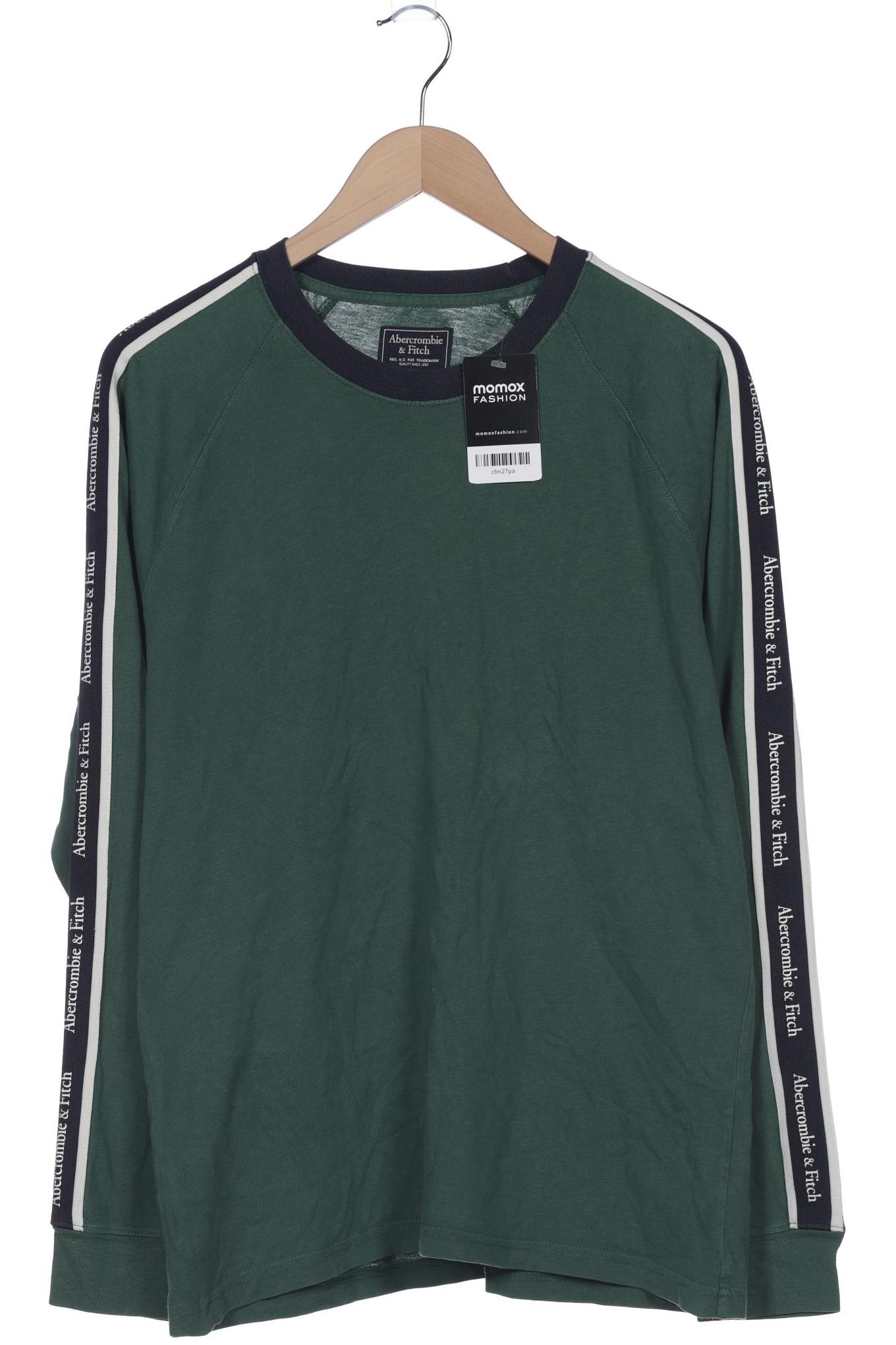 

Abercrombie & Fitch Herren Langarmshirt, grün