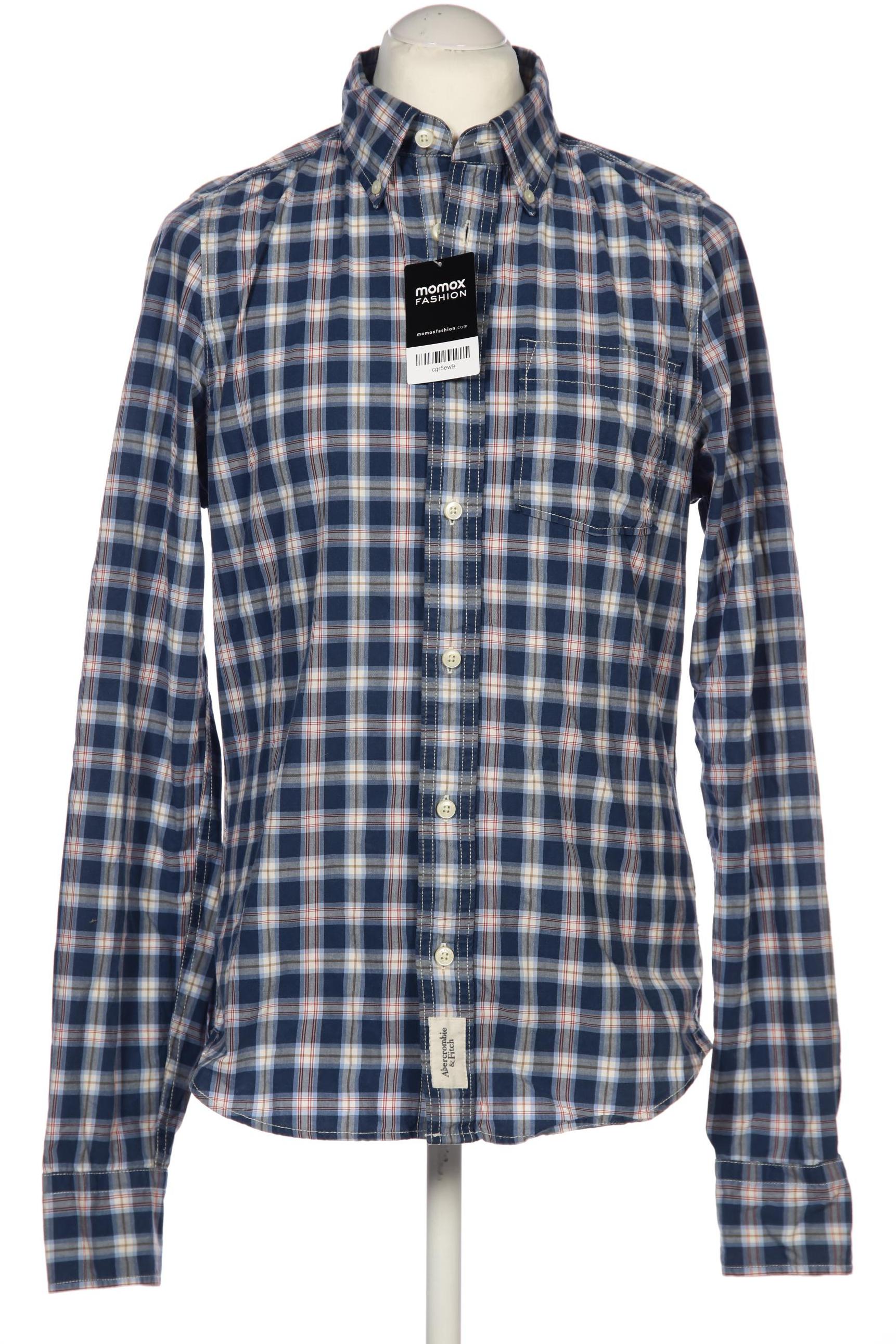 

Abercrombie & Fitch Herren Hemd, blau