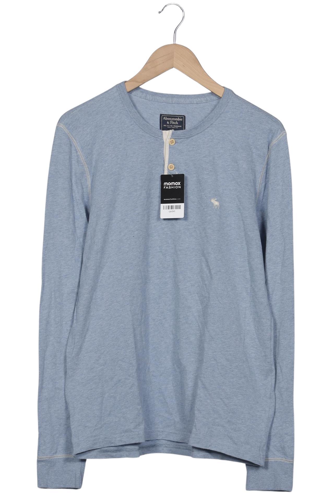 

Abercrombie & Fitch Herren Langarmshirt, blau, Gr. 48