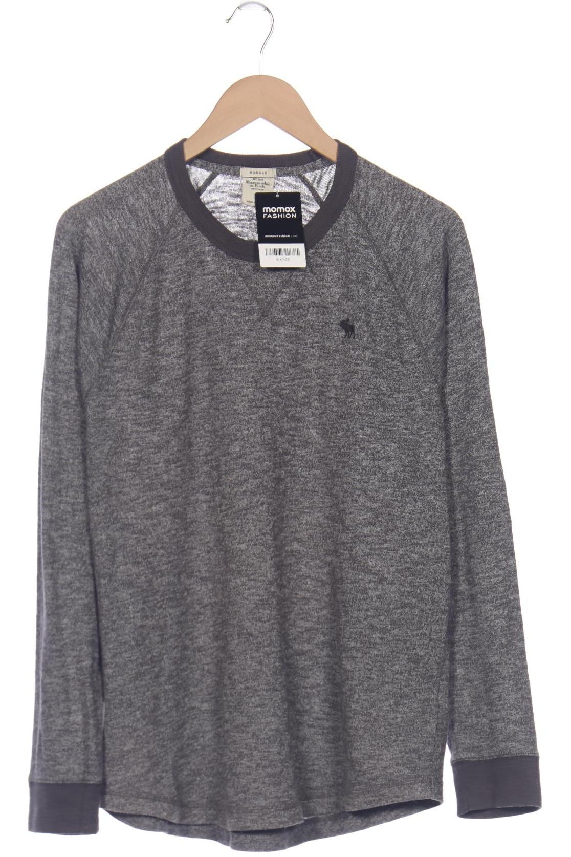 

Abercrombie & Fitch Herren Langarmshirt, grau, Gr. 48