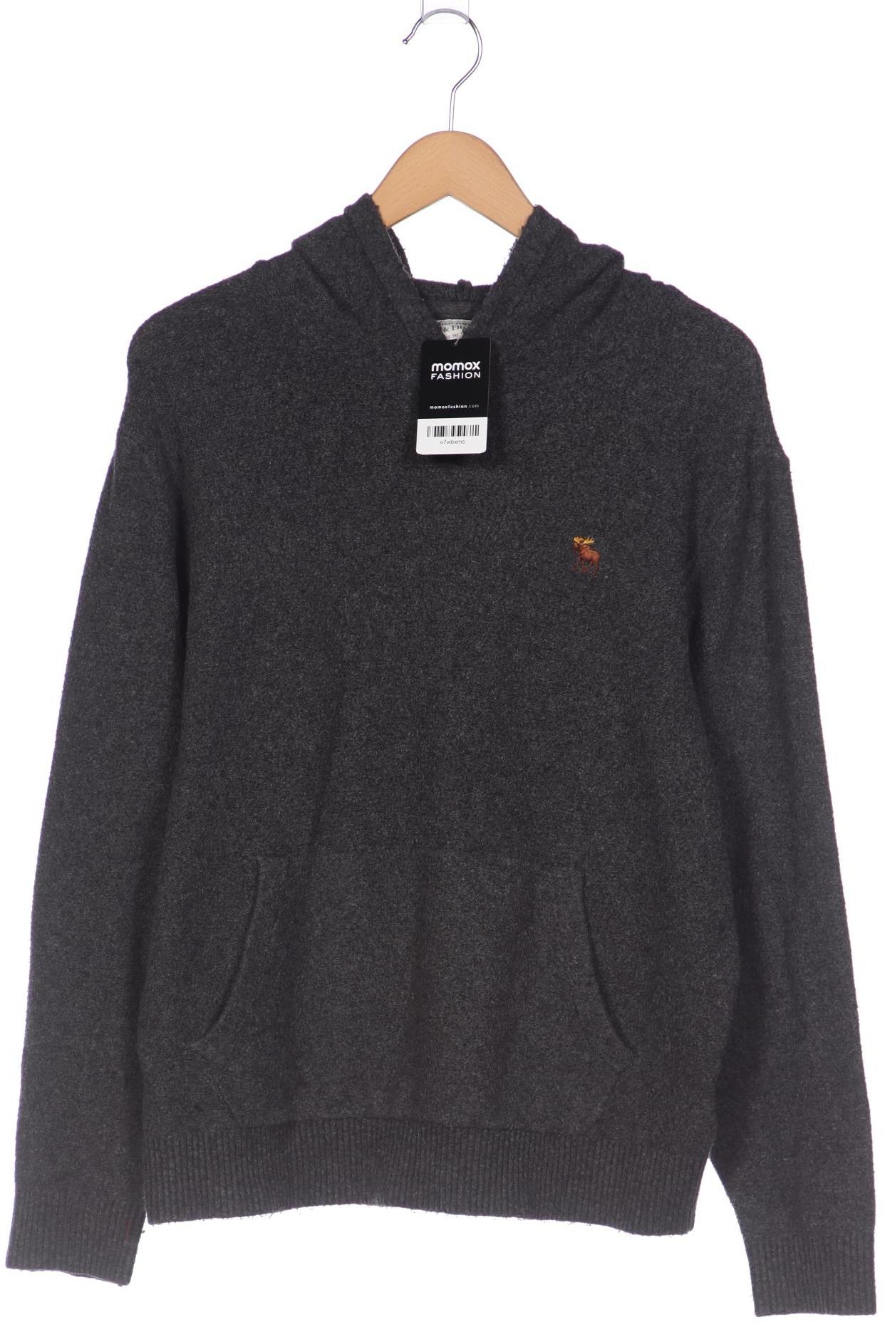 

Abercrombie & Fitch Herren Kapuzenpullover, grau, Gr. 48