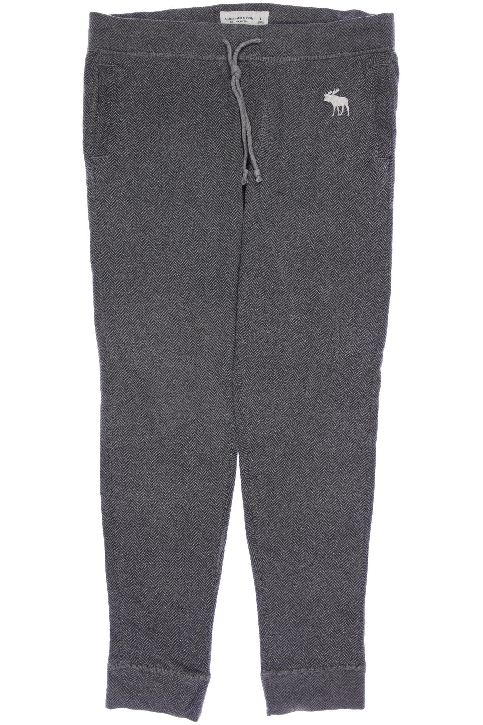

Abercrombie & Fitch Herren Stoffhose, grau, Gr. 0