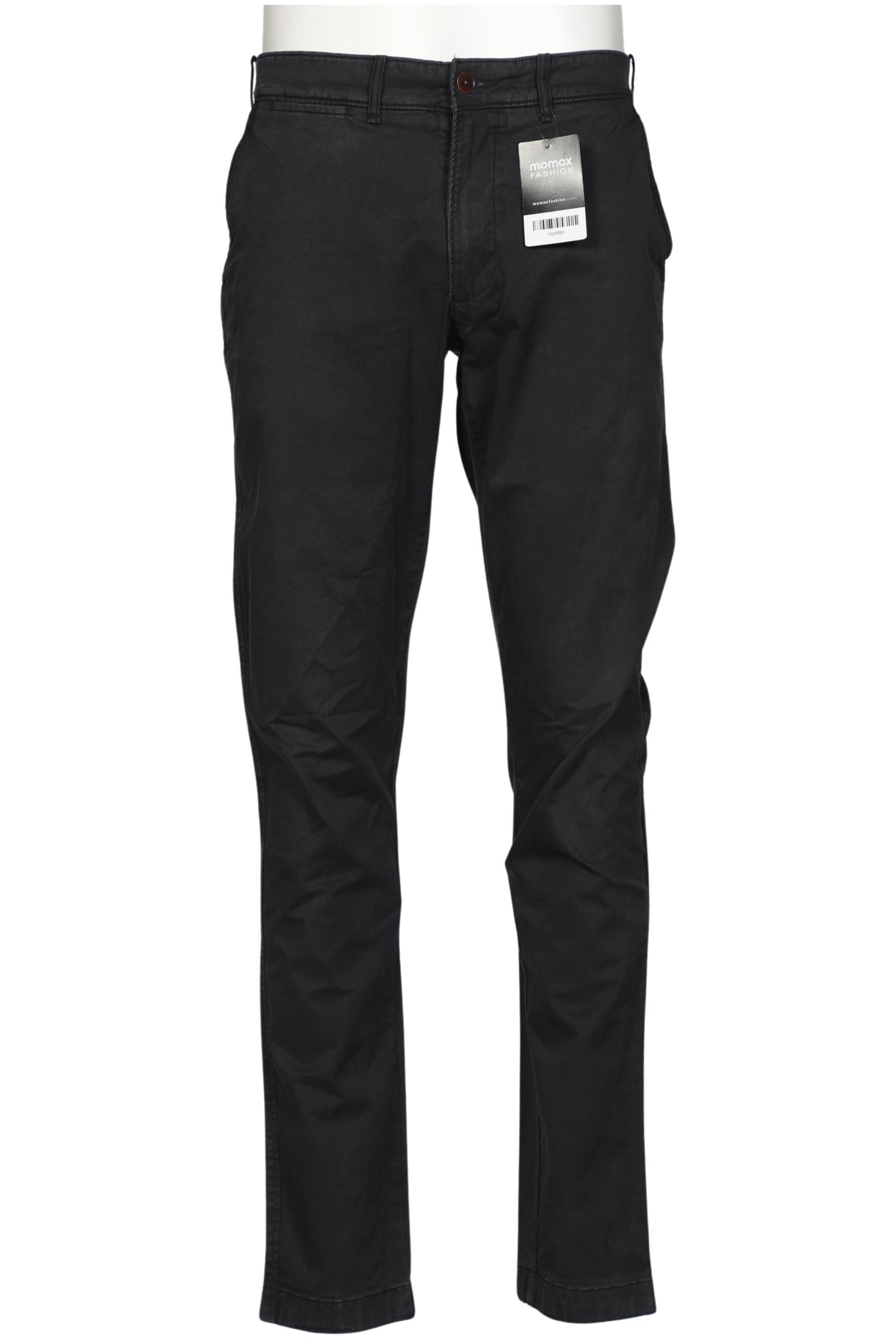 

Abercrombie & Fitch Herren Stoffhose, marineblau, Gr. 32