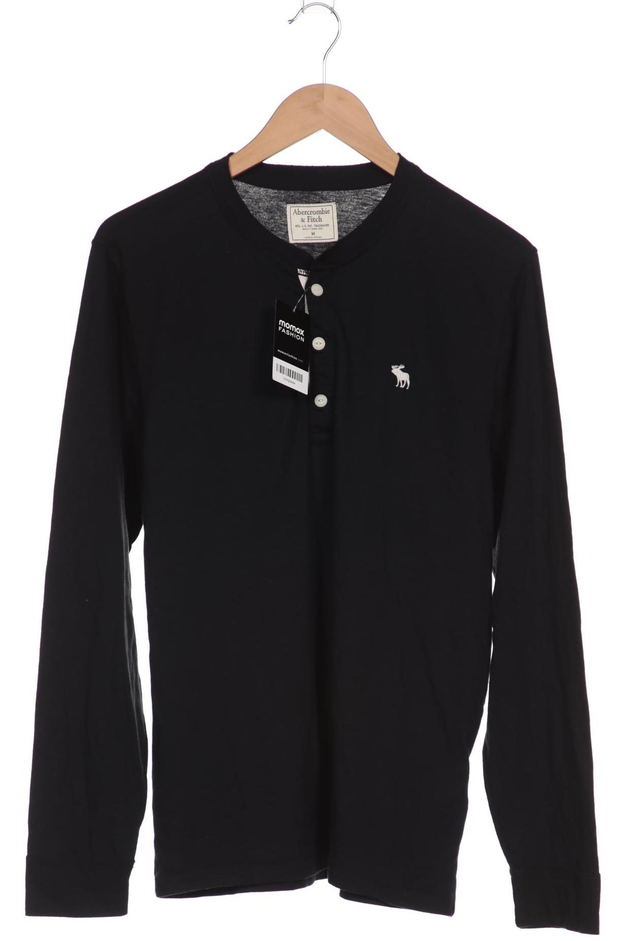 

Abercrombie & Fitch Herren Langarmshirt, schwarz, Gr. 48
