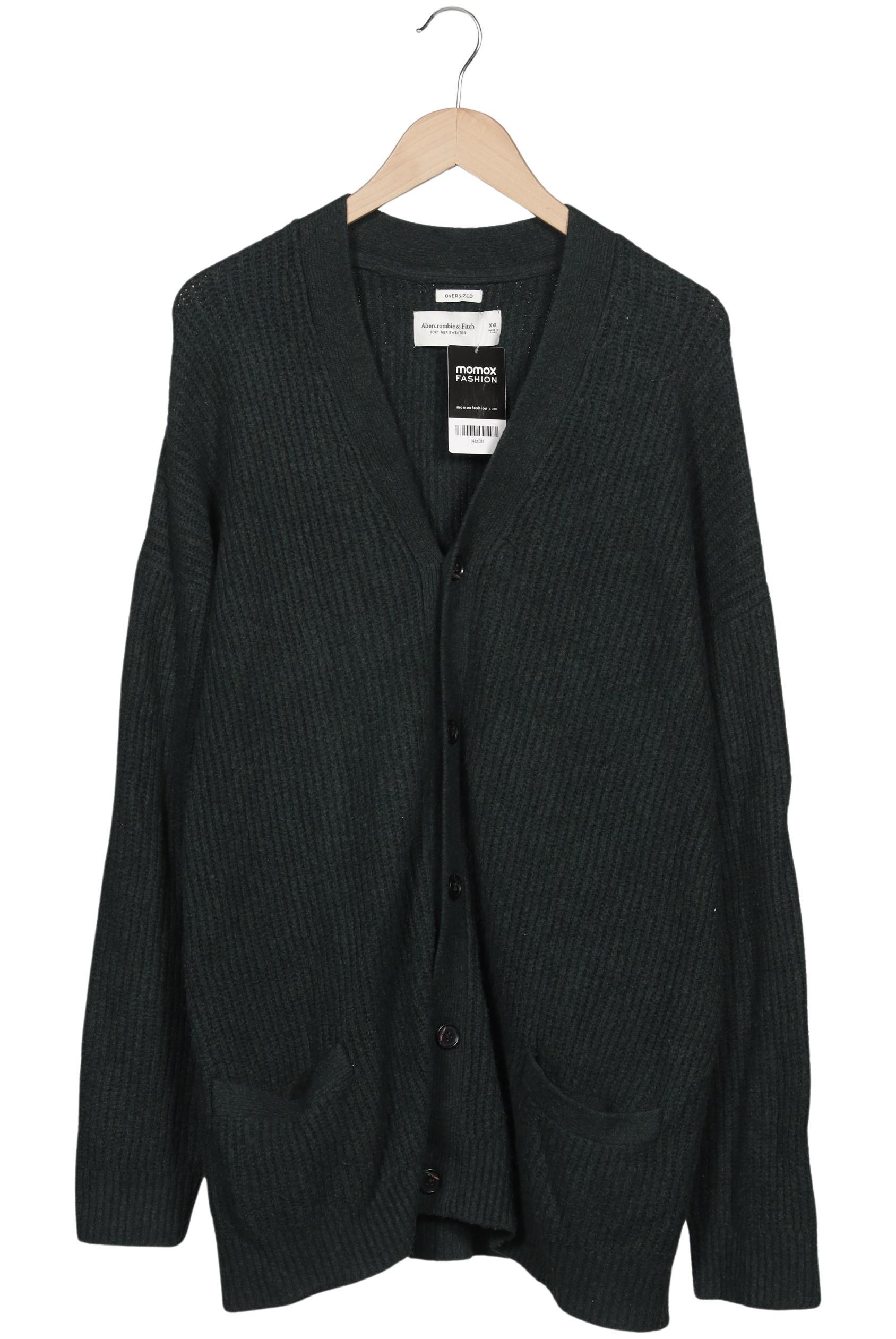 

Abercrombie & Fitch Herren Strickjacke, grün, Gr. 56