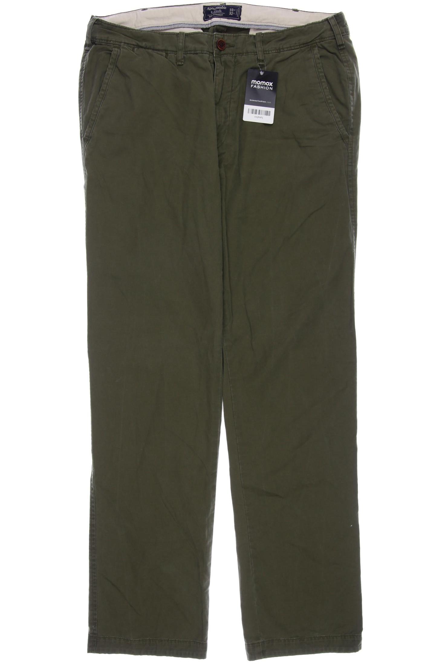 

Abercrombie & Fitch Herren Stoffhose, grün