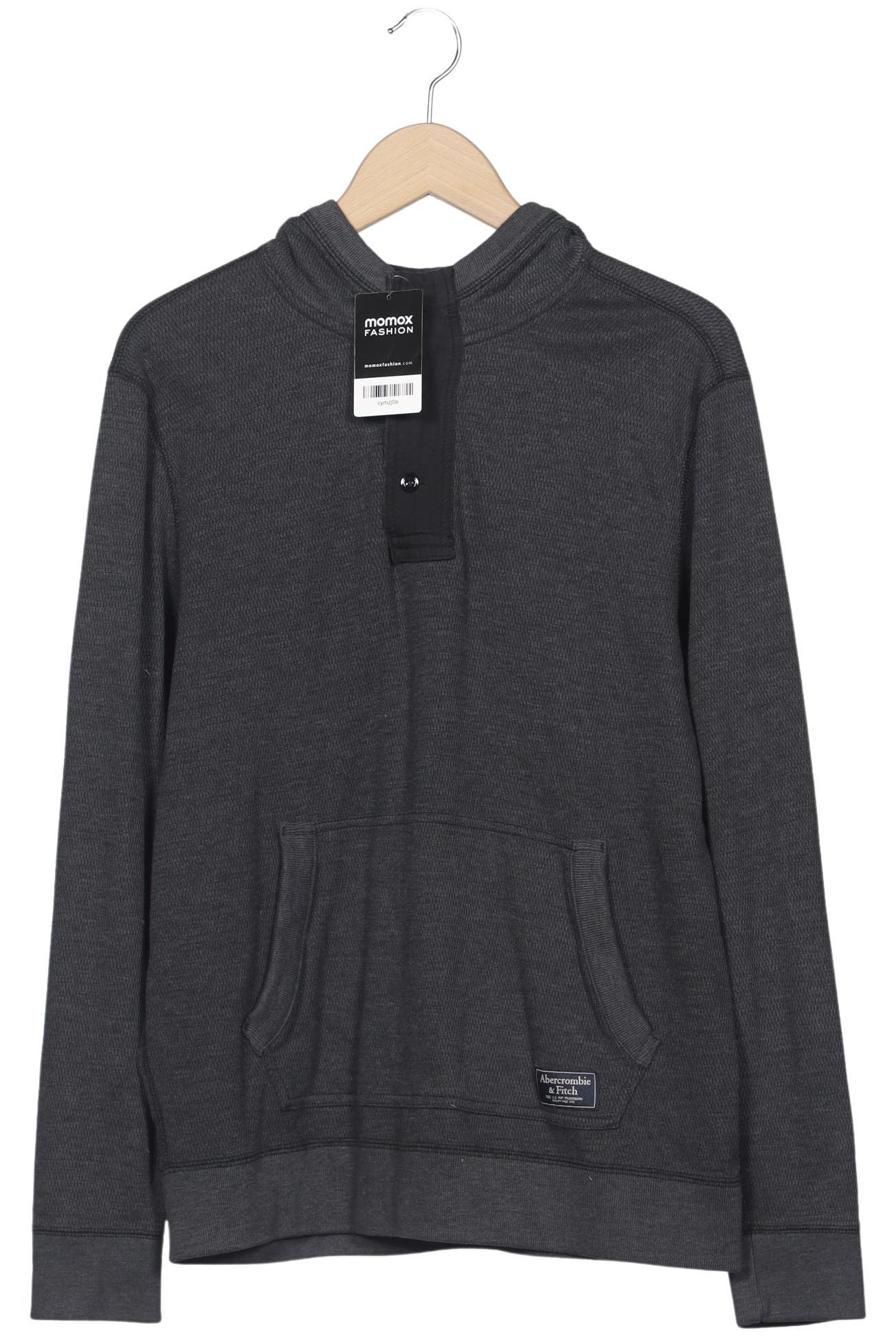 

Abercrombie & Fitch Herren Kapuzenpullover, grau, Gr. 48