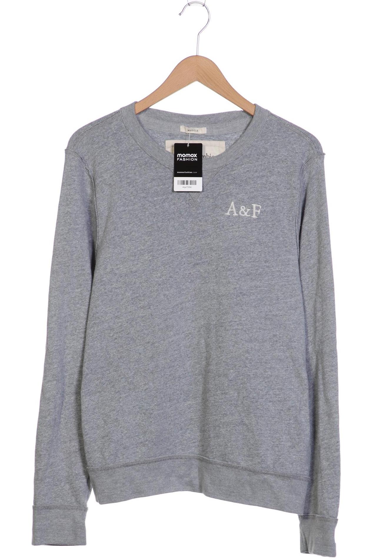 

Abercrombie & Fitch Herren Sweatshirt, grau