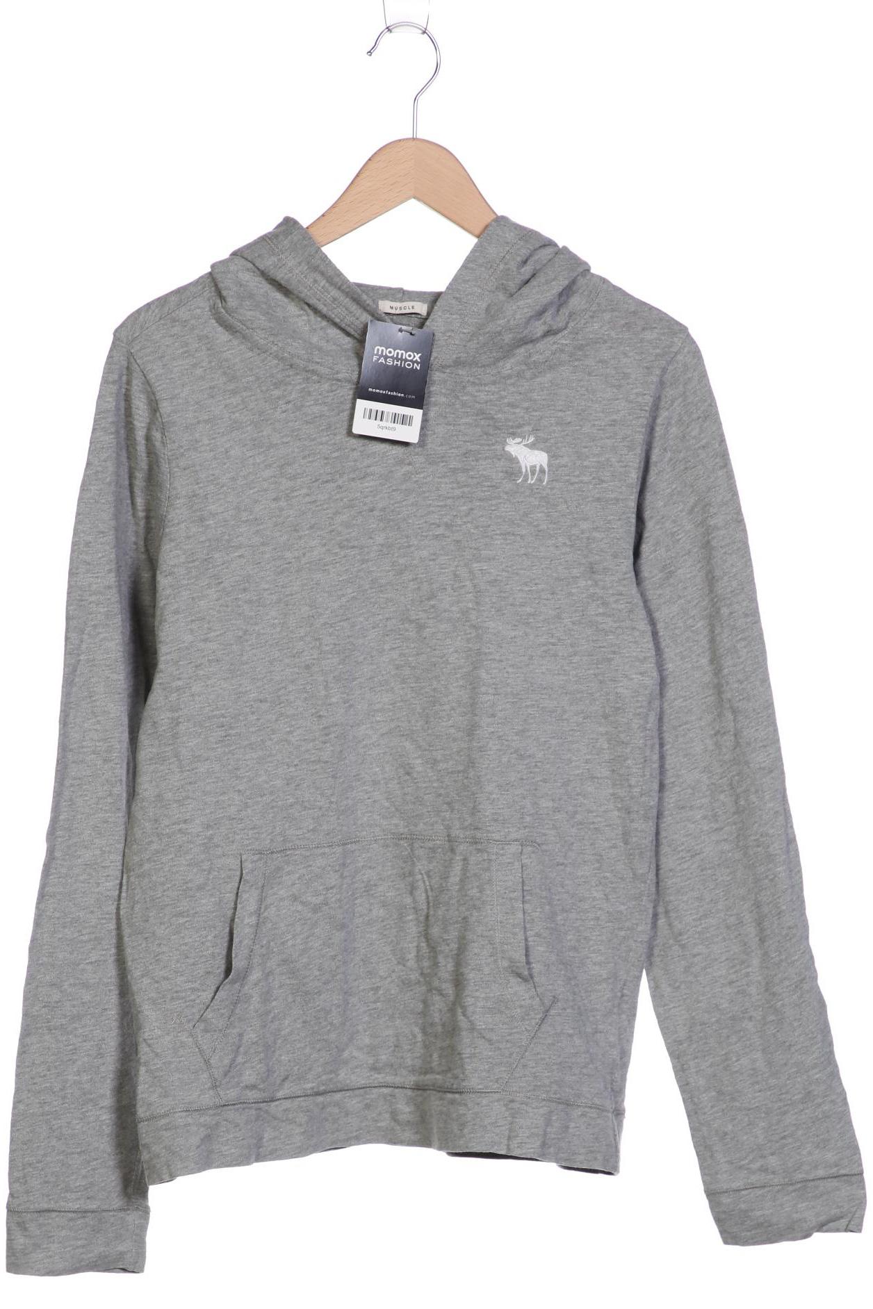 

Abercrombie & Fitch Herren Kapuzenpullover, grau, Gr. 52
