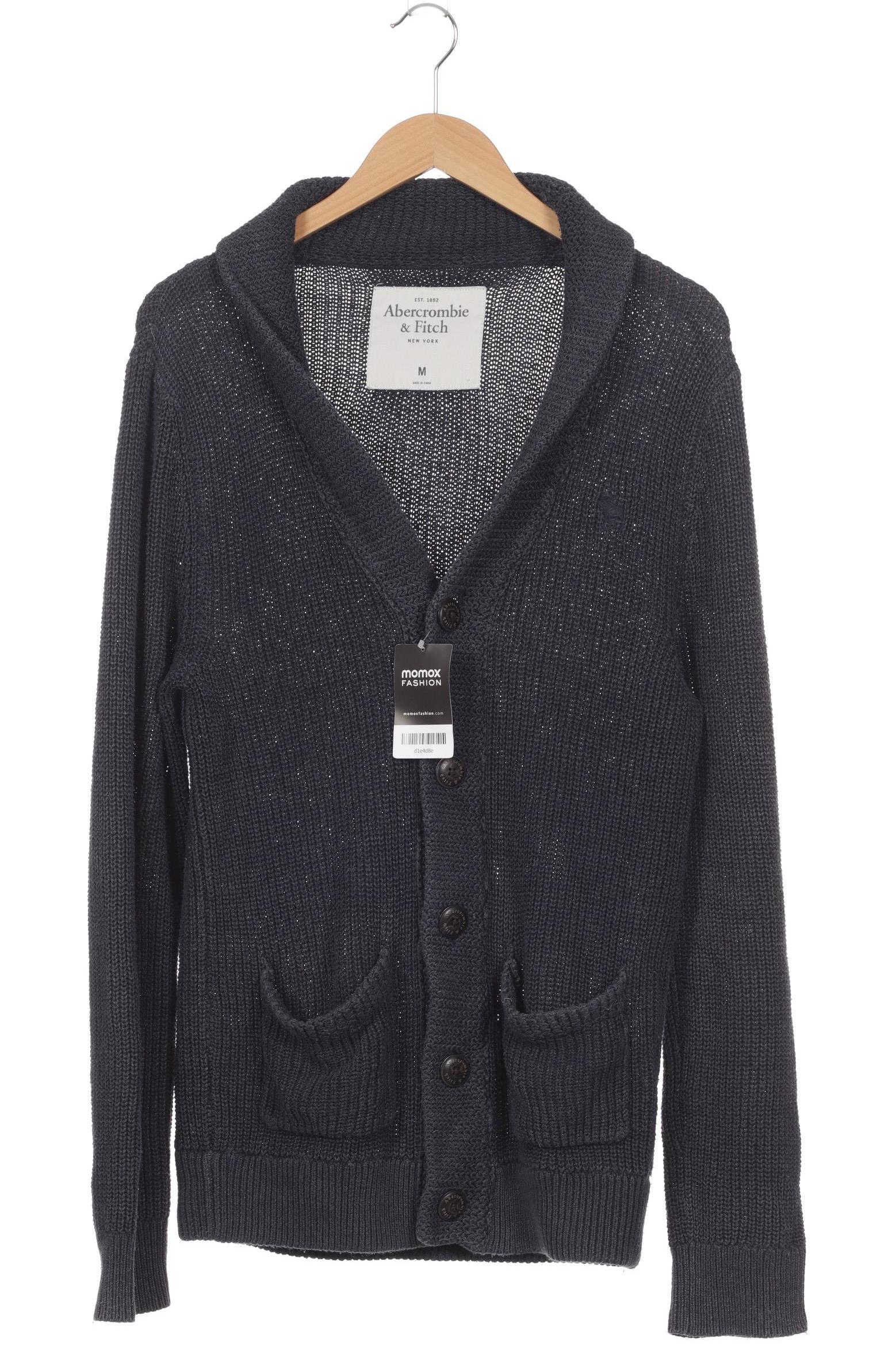 

Abercrombie & Fitch Herren Strickjacke, blau, Gr. 48