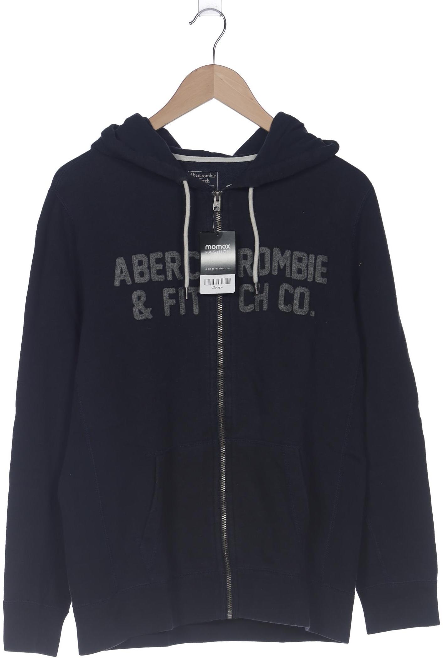 

Abercrombie & Fitch Herren Kapuzenpullover, marineblau, Gr. 46