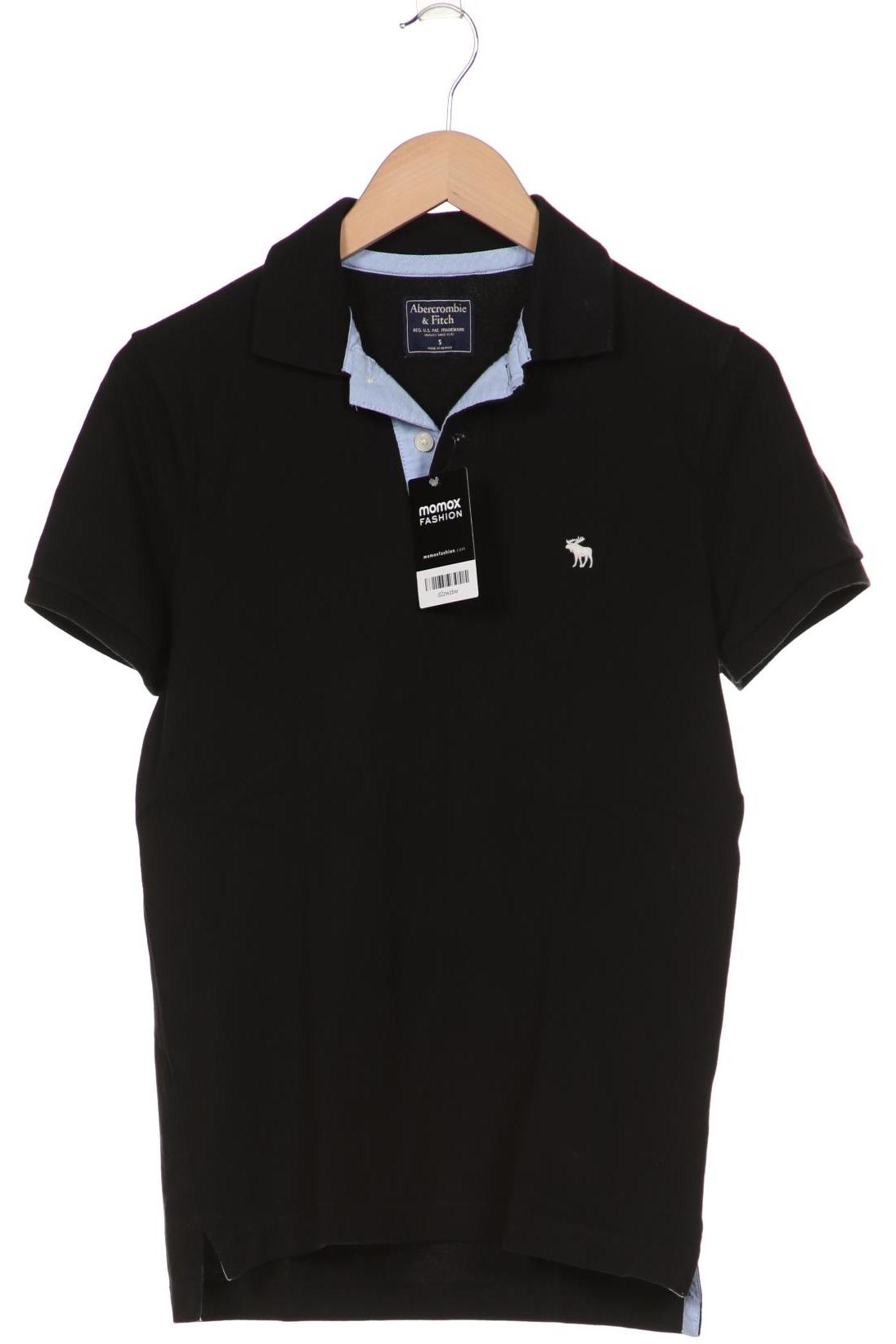 

Abercrombie & Fitch Herren Poloshirt, schwarz