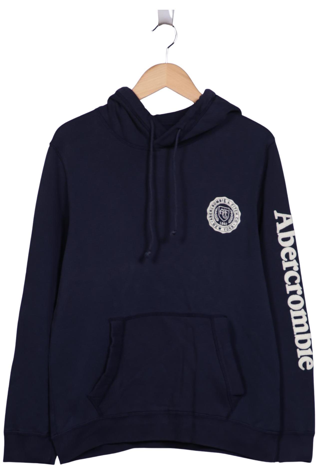 

Abercrombie & Fitch Herren Kapuzenpullover, marineblau, Gr. 48