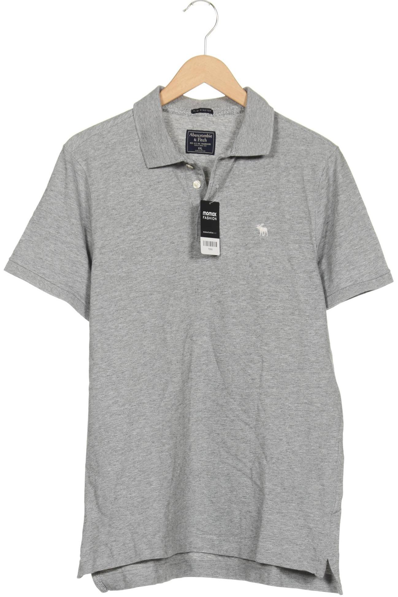 

Abercrombie & Fitch Herren Poloshirt, grau, Gr. 56