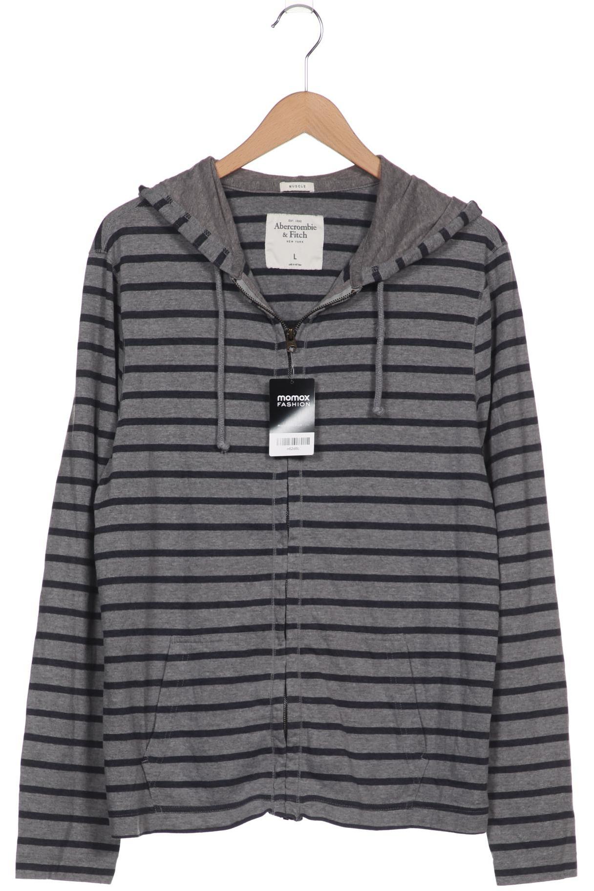 

Abercrombie & Fitch Herren Kapuzenpullover, grau