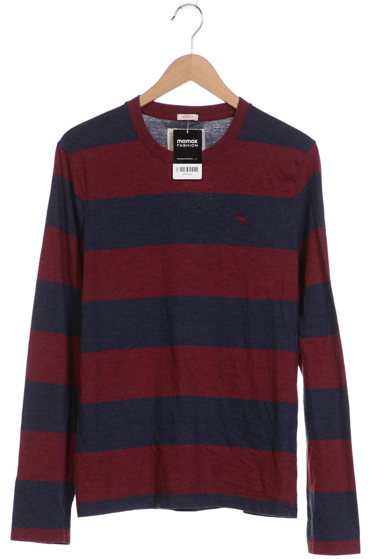 

Abercrombie & Fitch Herren Langarmshirt, bordeaux, Gr. 52