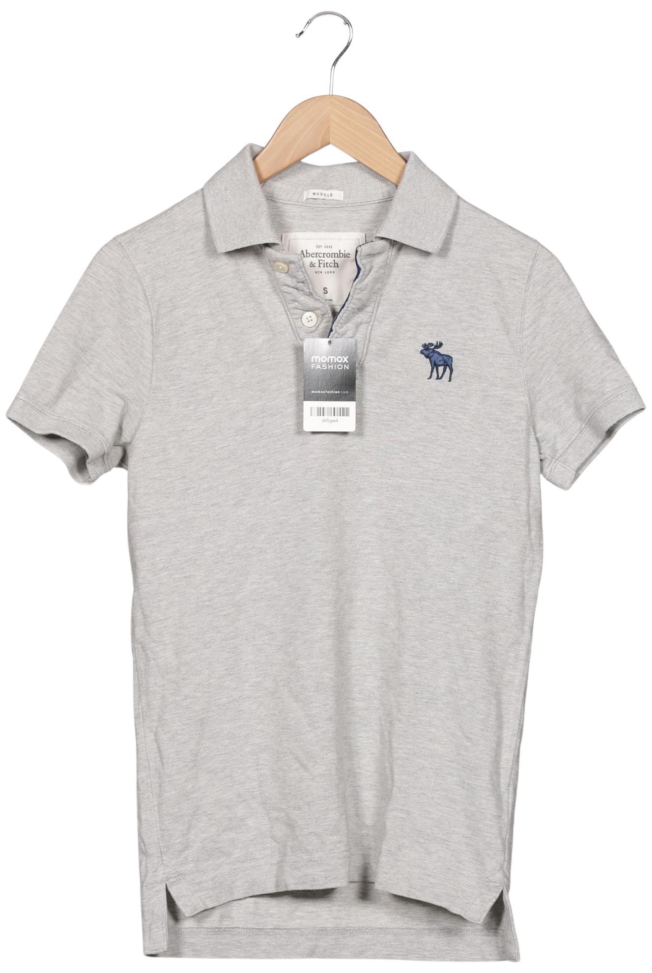 

Abercrombie & Fitch Herren Poloshirt, grau, Gr. 46